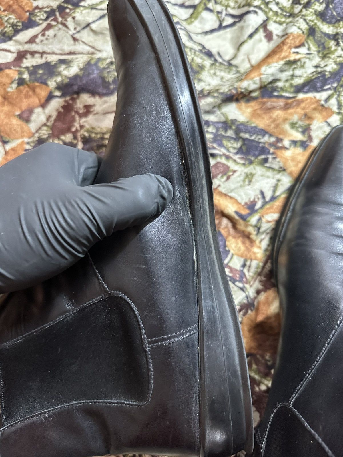 Prada Prada black leather boots luxury streetwear winter casual Size US 10 / EU 43 - 11 Thumbnail