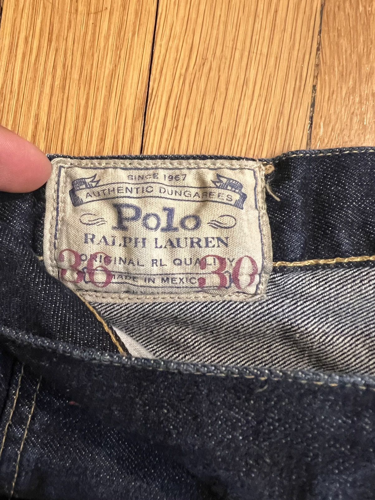 Polo Ralph Lauren Polo Ralph Lauren Selvedge Denim Jeans Size US 36 / EU 52 - 6 Thumbnail