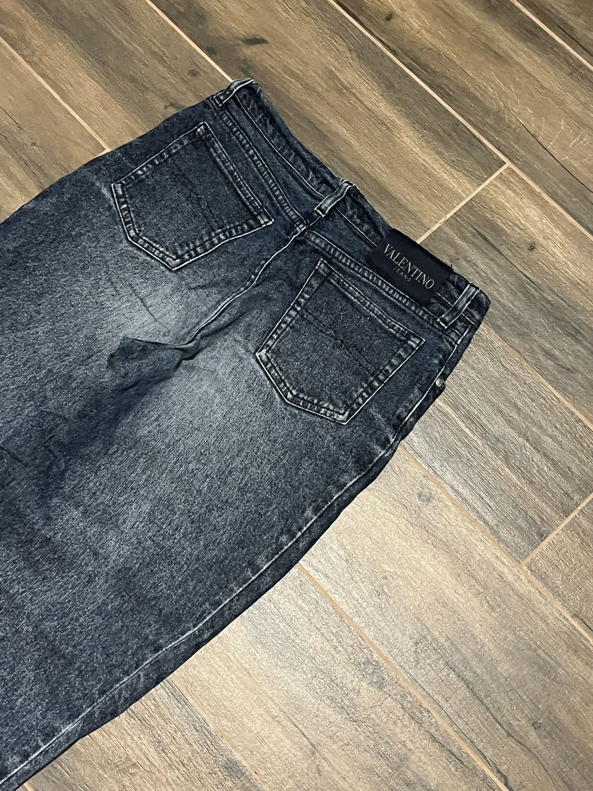 Designer × Valentino Valentino Raw Denim Size US 30 / EU 46 - 9 Thumbnail