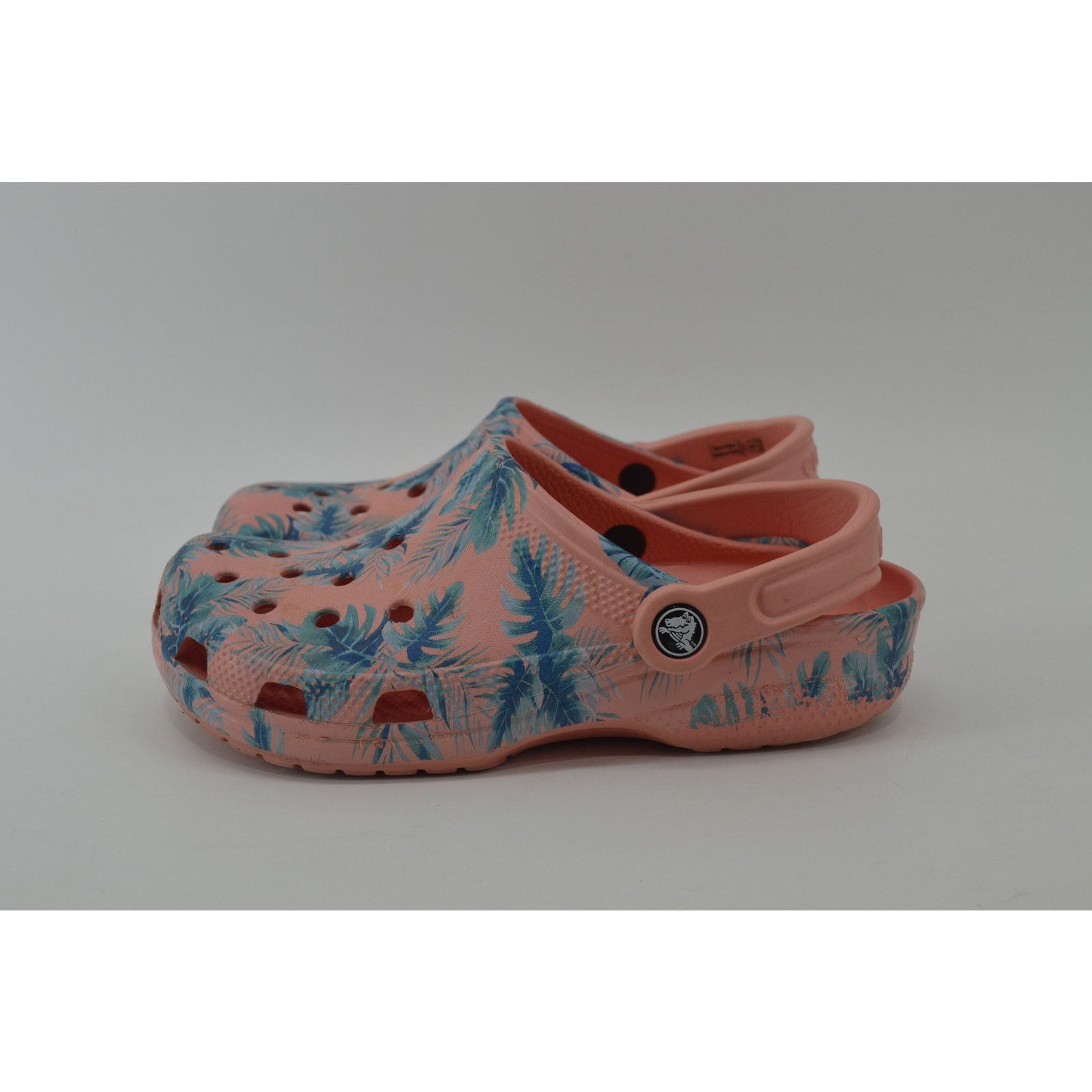 Crocs Crocs Coral Tropical Size 7W Classic Seasonal Graphic Clogs Size US 7 / IT 37 - 13 Thumbnail