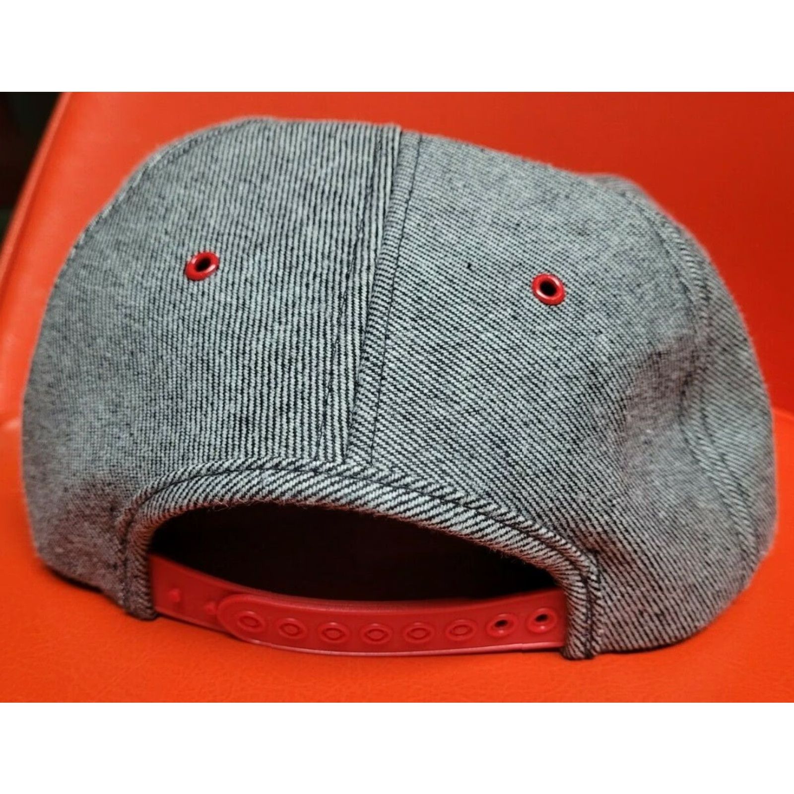 Vintage Beck's Hybrids Seeds Farming Farmer Twill Style Snapback Baseball Hat Cap Nice Men Adjustable Gray K Products Cap Hat Size ONE SIZE - 2 Thumbnail