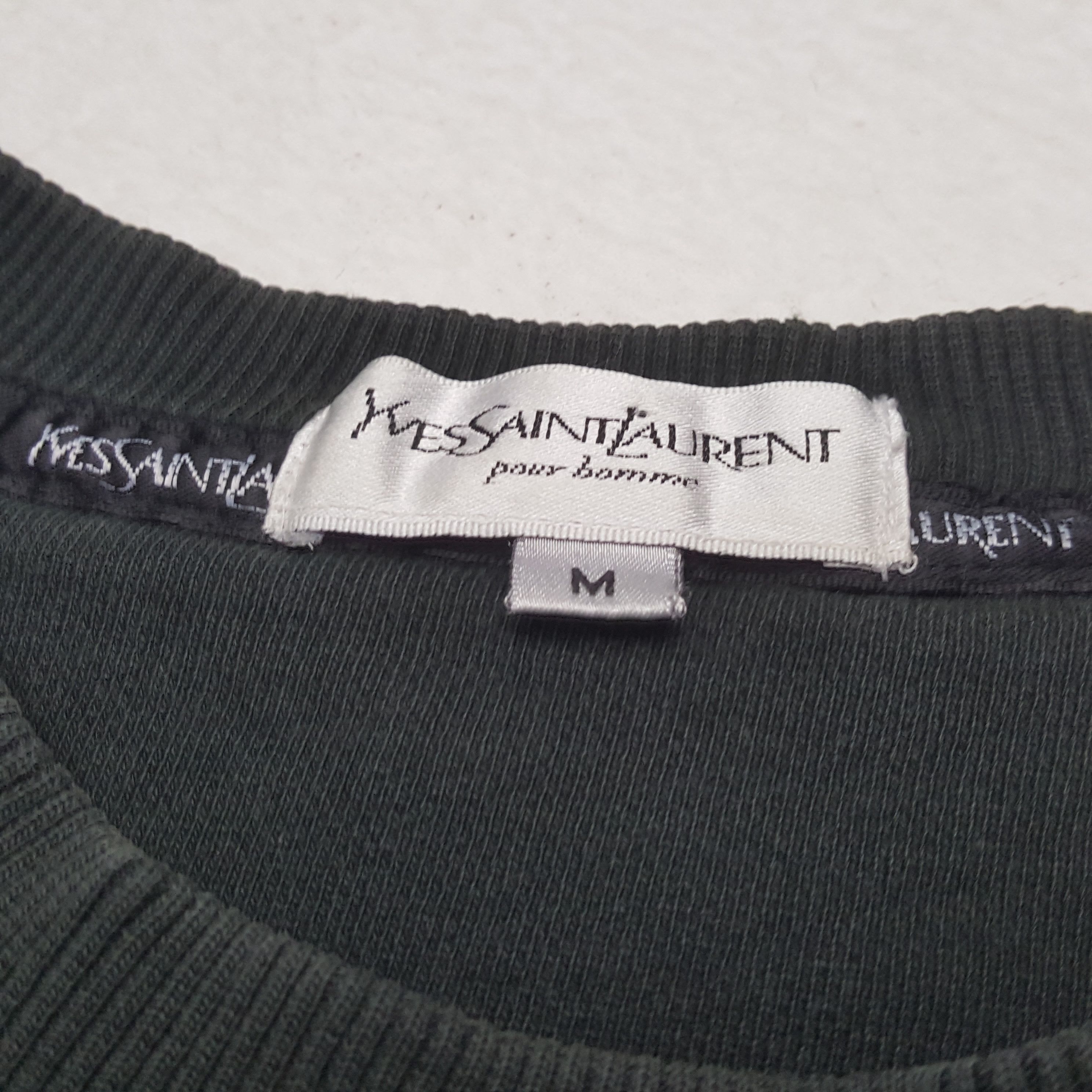 Vintage × Yves Saint Laurent Vintage YVES SAINT LAUREN Italian Fashion Sweatshirt C291N30 Size US M / EU 48-50 / 2 - 4 Thumbnail