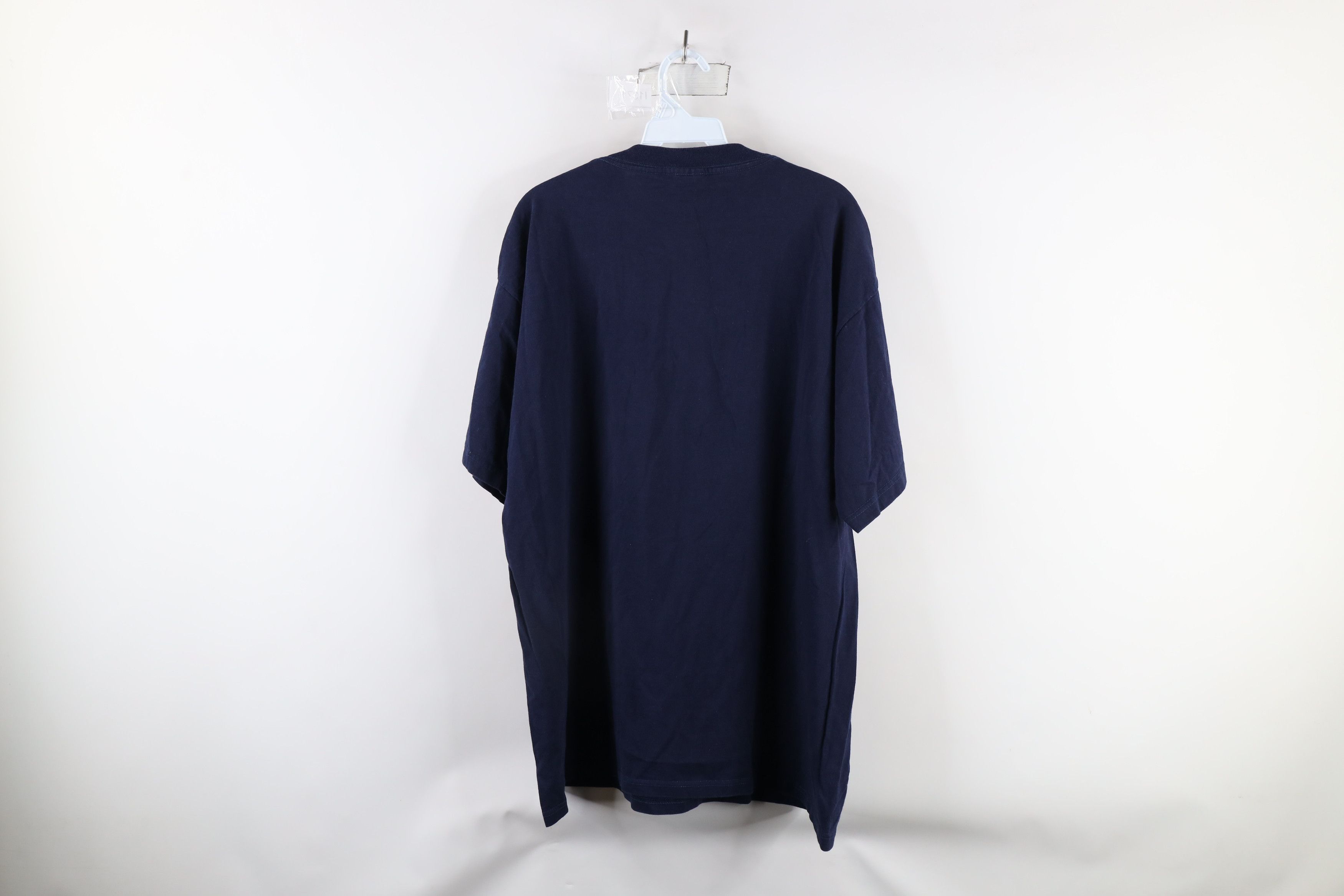 Vintage Vintage 90s Streetwear Noahs Ark Animals T-Shirt Blue Size US XL / EU 56 / 4 - 7 Thumbnail
