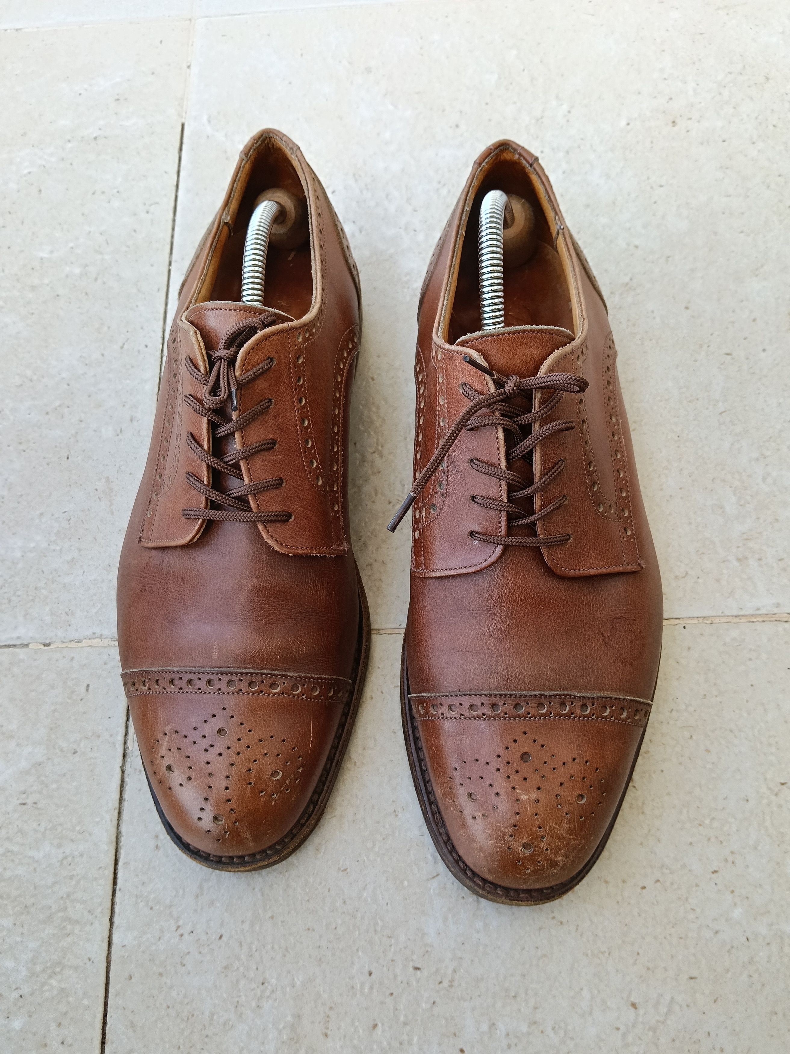 Paraboot Paraboot vintage Cape toe mens leather shoes Size US 9.5 / EU 42-43 - 5 Thumbnail