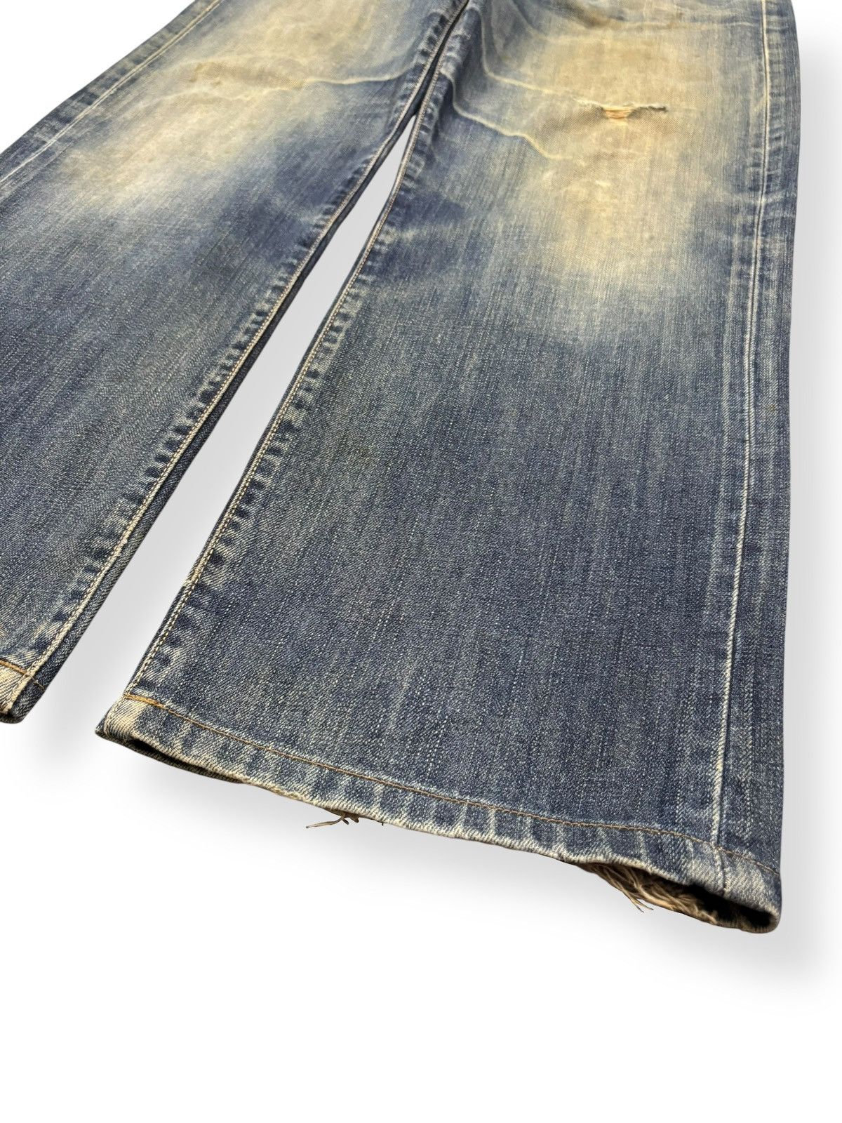 Undercover × Uniqlo Vintage Uniqlo S003 Mud Wash Baggy Distressed Grunge Jeans Size US 34 / EU 50 - 7 Thumbnail