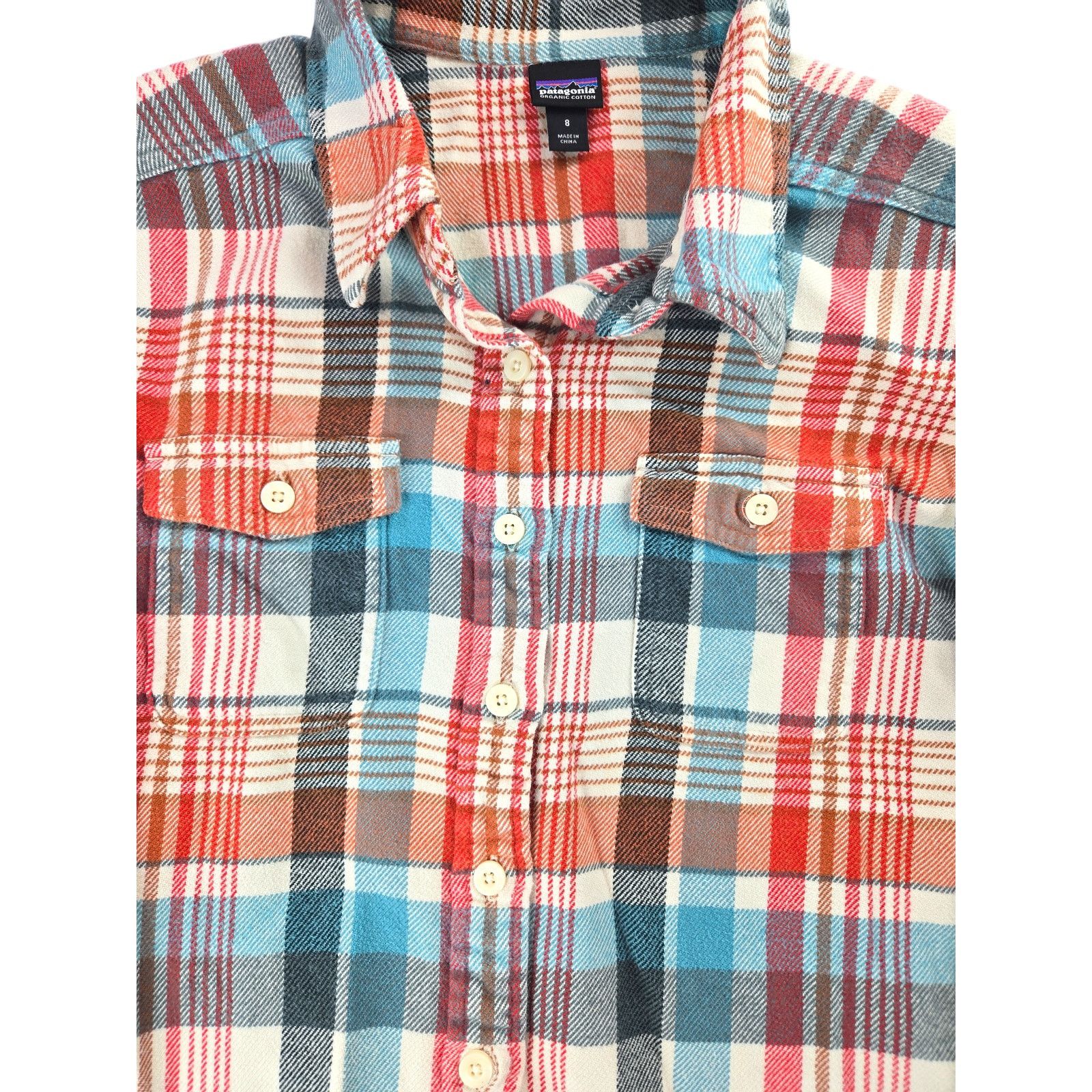 Patagonia Patagonia |100% Organic Cotton Plaid Flannel | Size 8 Size M / US 6-8 / IT 42-44 - 2 Thumbnail