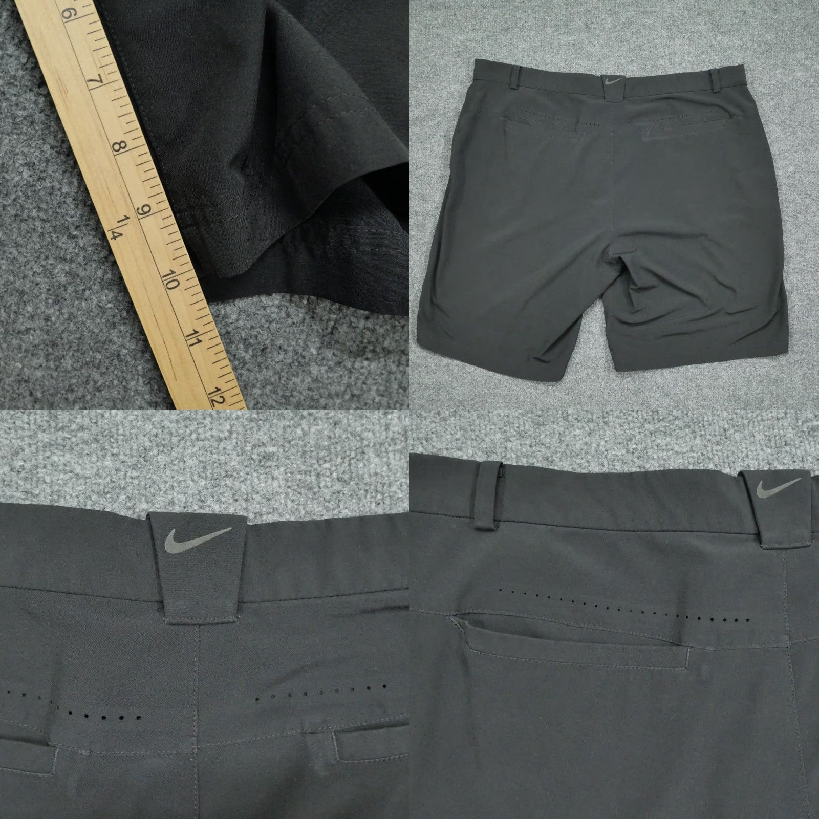 Nike Nike Shorts Mens 40 Black Golf Dri Fit Casual Adult Lightrweight Short Size US 40 / EU 56 - 8 Thumbnail