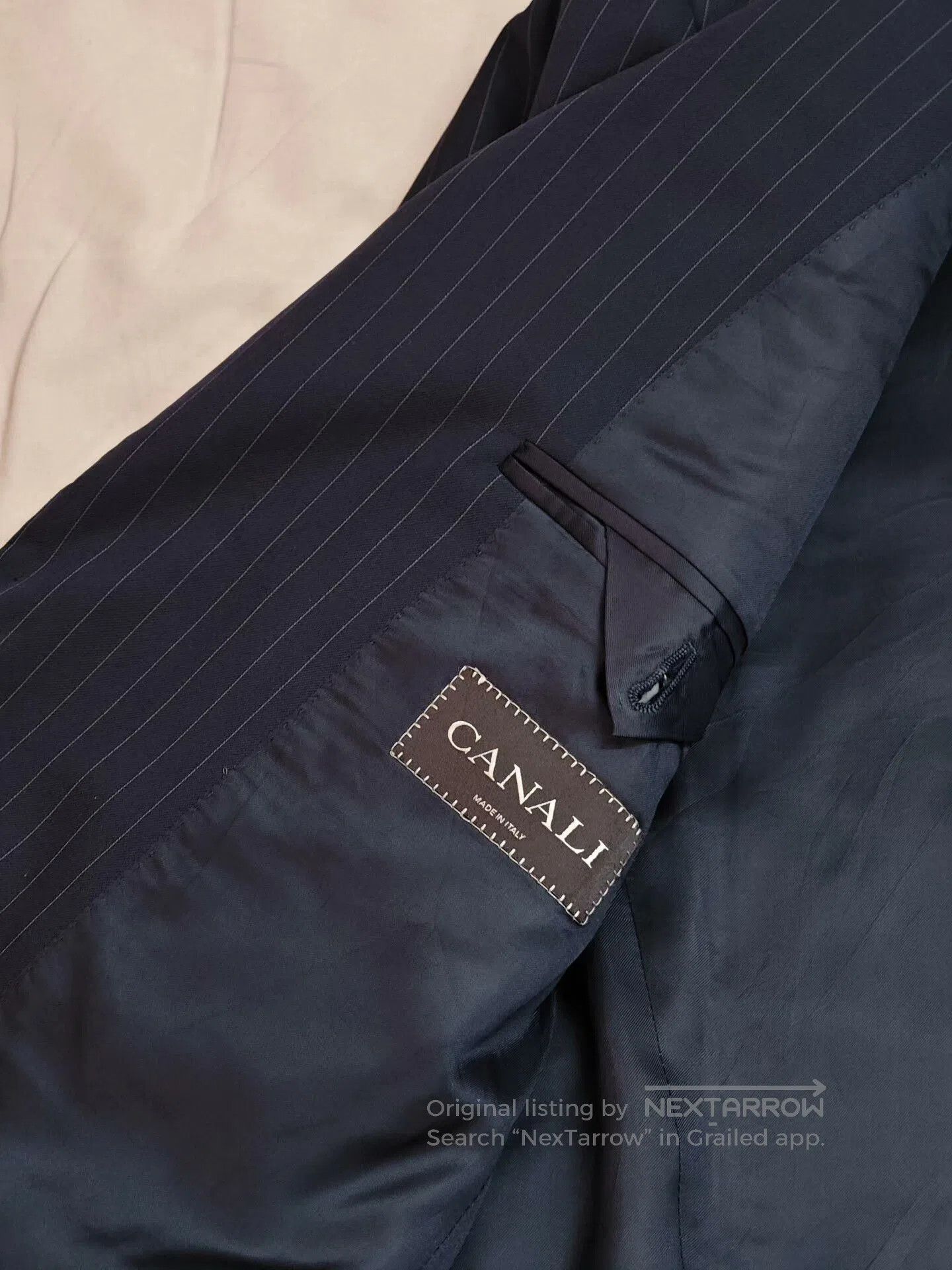 Canali Canali Italian Wool Suit Jacket. Size US M / EU 48-50 / 2 - 7 Thumbnail