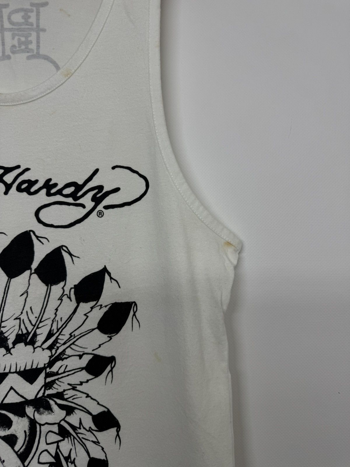 Ed Hardy Vintage Y2k Rare Ed Hardy T-Shirt 00’s Size US S / EU 44-46 / 1 - 8 Thumbnail