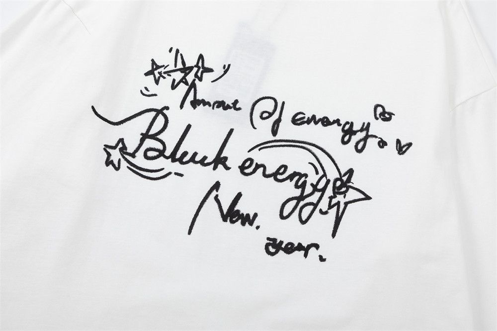 Vintage Men's loose casual graffiti letter long-sleeved T-shirt Size US M / EU 48-50 / 2 - 4 Thumbnail