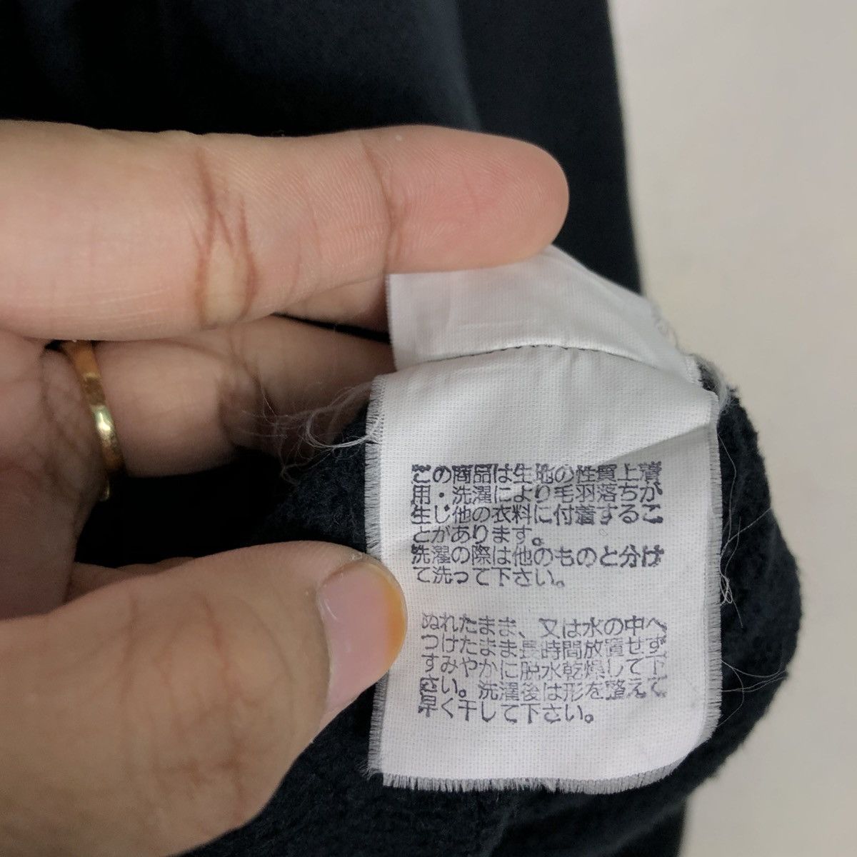 Hiroko Koshino Homme 📌Vintage Sweatshirt Hiroko Koshino Homme Big Logo Spell Out Size US L / EU 52-54 / 3 - 18 Thumbnail