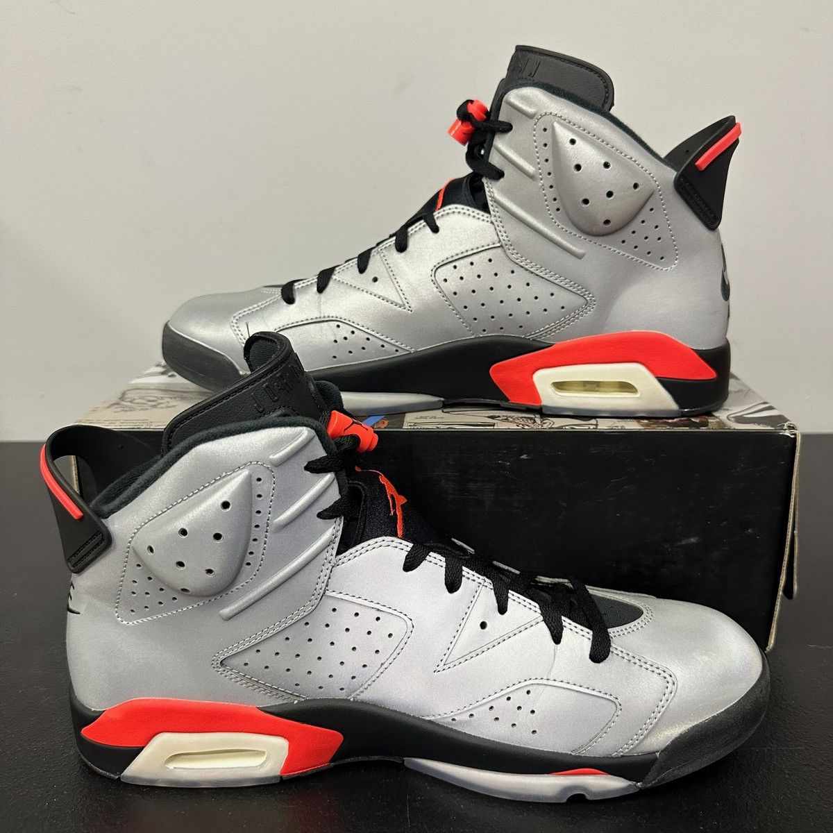 Jordan Brand Size 14 - Nike Air Jordan 6 Retro Reflections Of A Champion Size US 14 / EU 47 - 2 Thumbnail