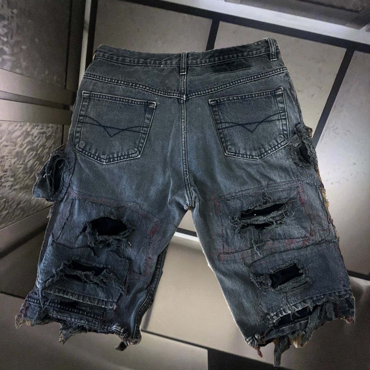 Vintage Storm Worn Distressed Size US 34 / EU 50 - 2 Thumbnail