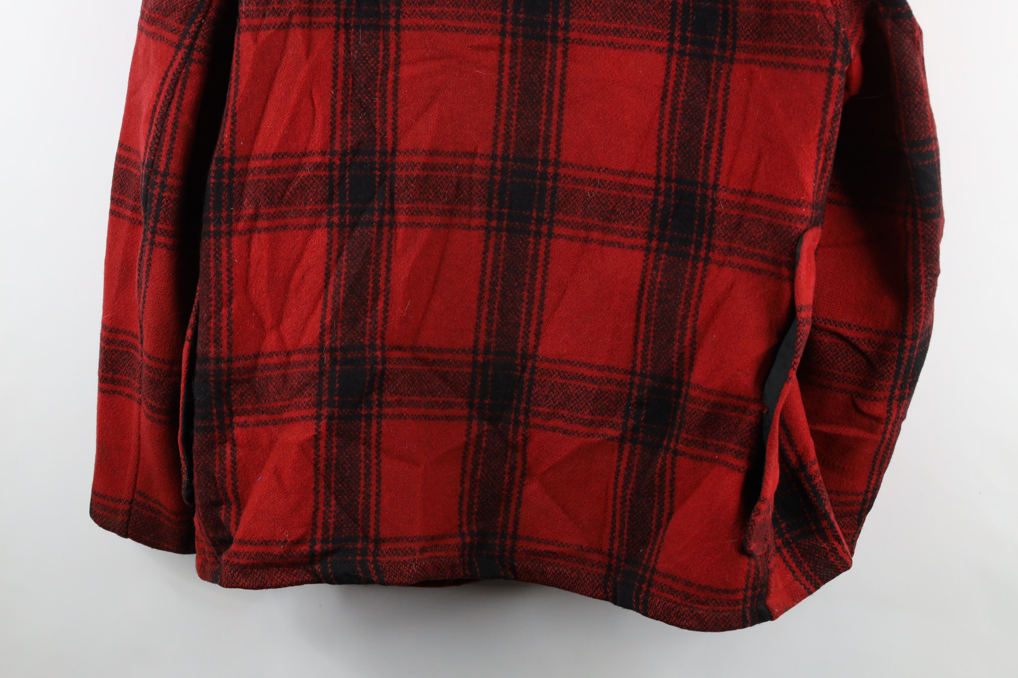 Vintage 50s 60s Streetwear Wool Mackinaw Jacket USA
