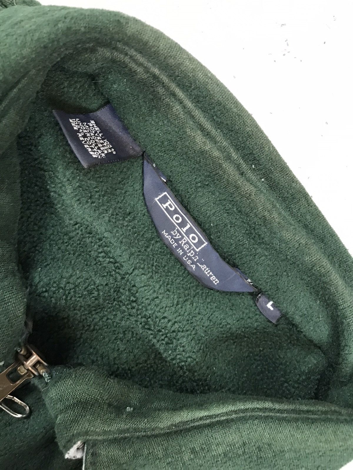 Polo Ralph Lauren × Vintage Vintage polo Ralph Lauren Sherpa jacket Size US L / EU 52-54 / 3 - 6 Thumbnail
