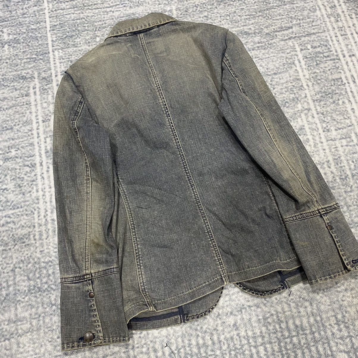 Marithe + Francois Girbaud × Vintage 💥FINAL DROP💥 MFG Mud Wash Vintage Punk Designer Hysteric Size S / US 4 / IT 40 - 16 Thumbnail