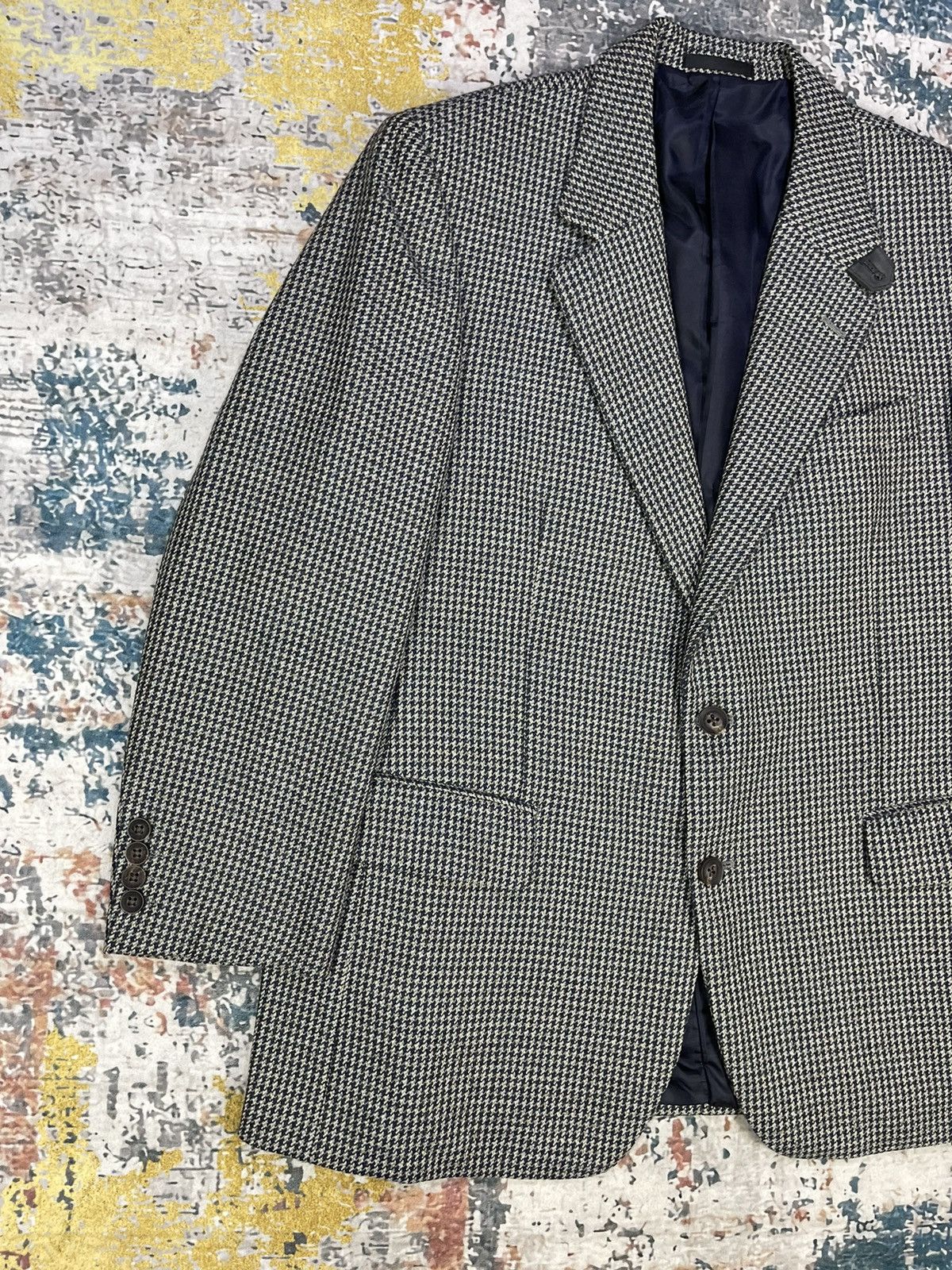 Burberry Burberry London Wool Tweed Single Breasted Double Slit Size US M / EU 48-50 / 2 - 3 Thumbnail