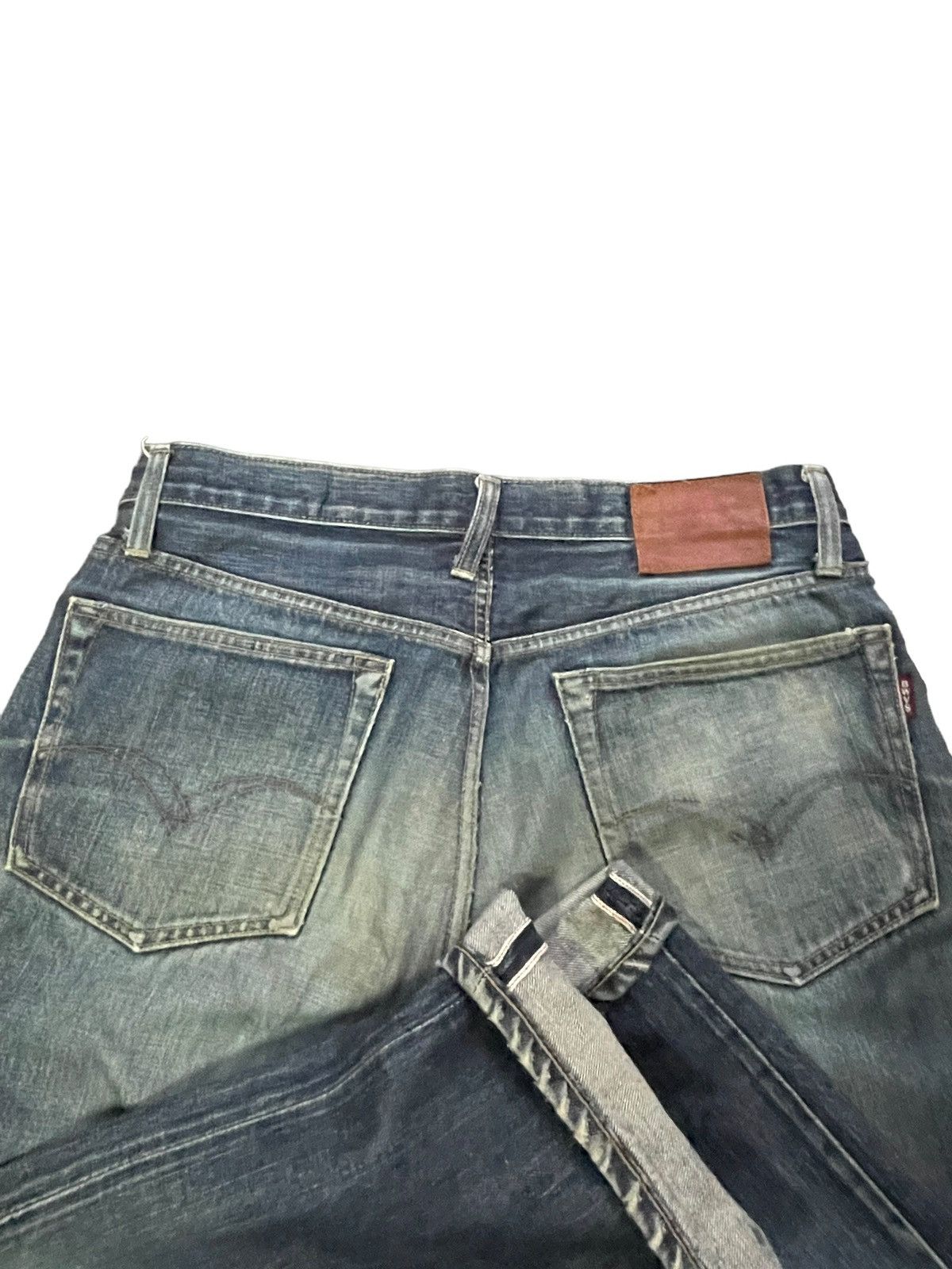 Japanese Brand × Vintage Vintage Blue Way Selvedge Distresed Denim Size US 33 - 13 Thumbnail