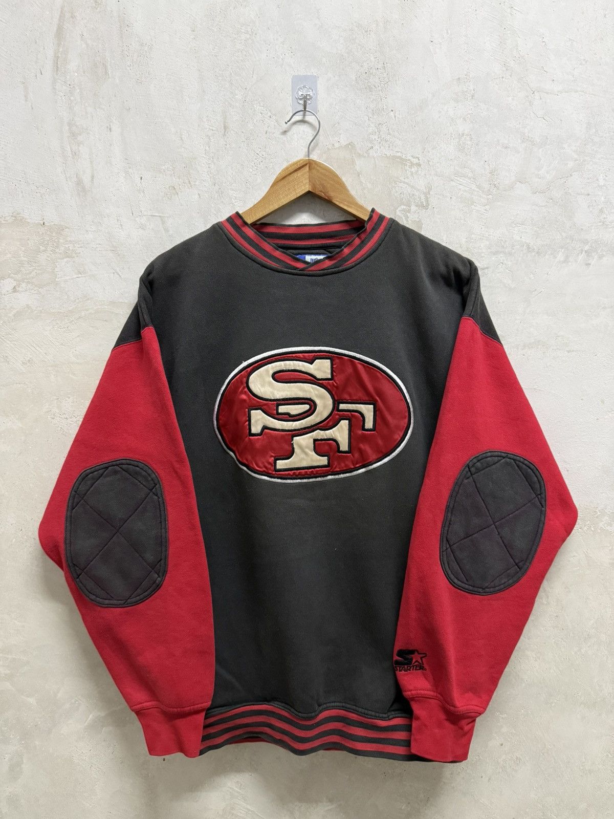 Starter Vintage Starter 49ers San Francisco Big Logo Sweatshirt Size US L / EU 52-54 / 3 - 1 Thumbnail