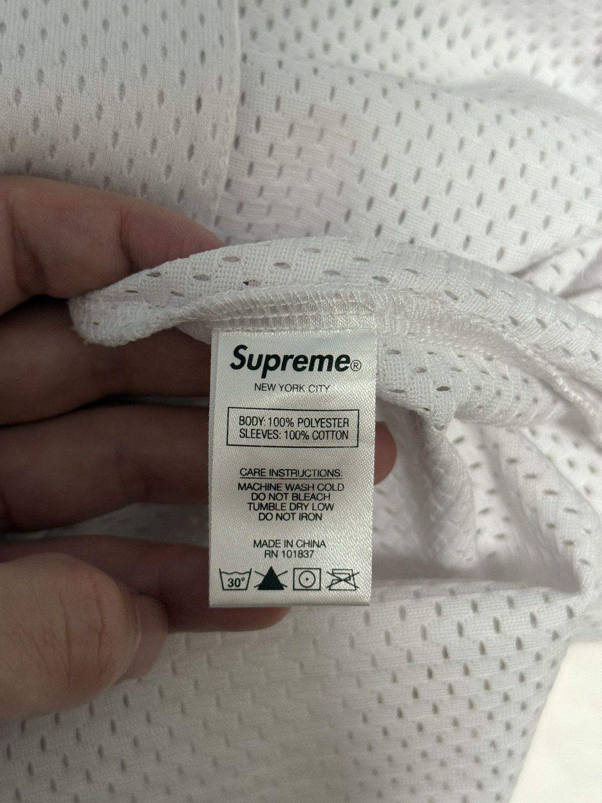 Supreme Supreme ss20 mesh hooded L/s baseball Jersey Size US M / EU 48-50 / 2 - 5 Thumbnail
