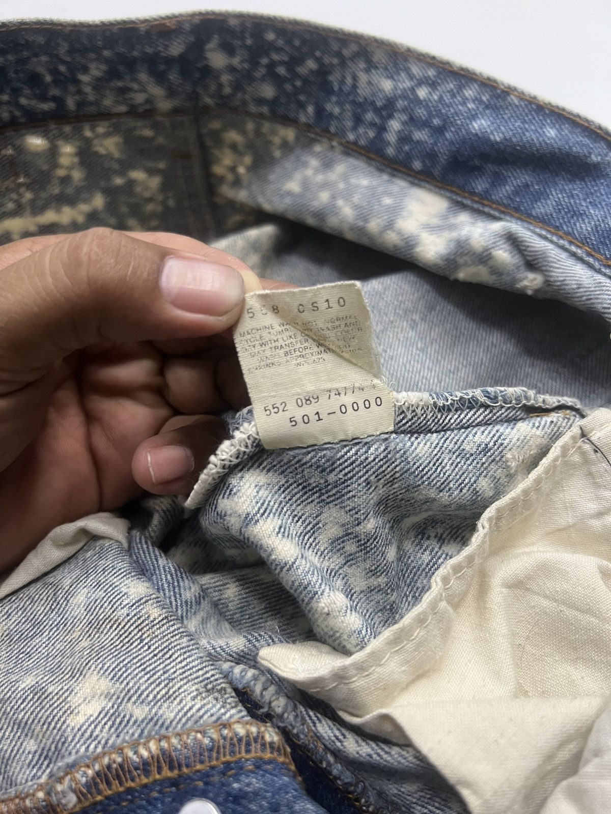 Levi's Vintage 80s Levi's Acid Wash Denim Jeans Size 30 Size US 30 / EU 46 - 15 Thumbnail