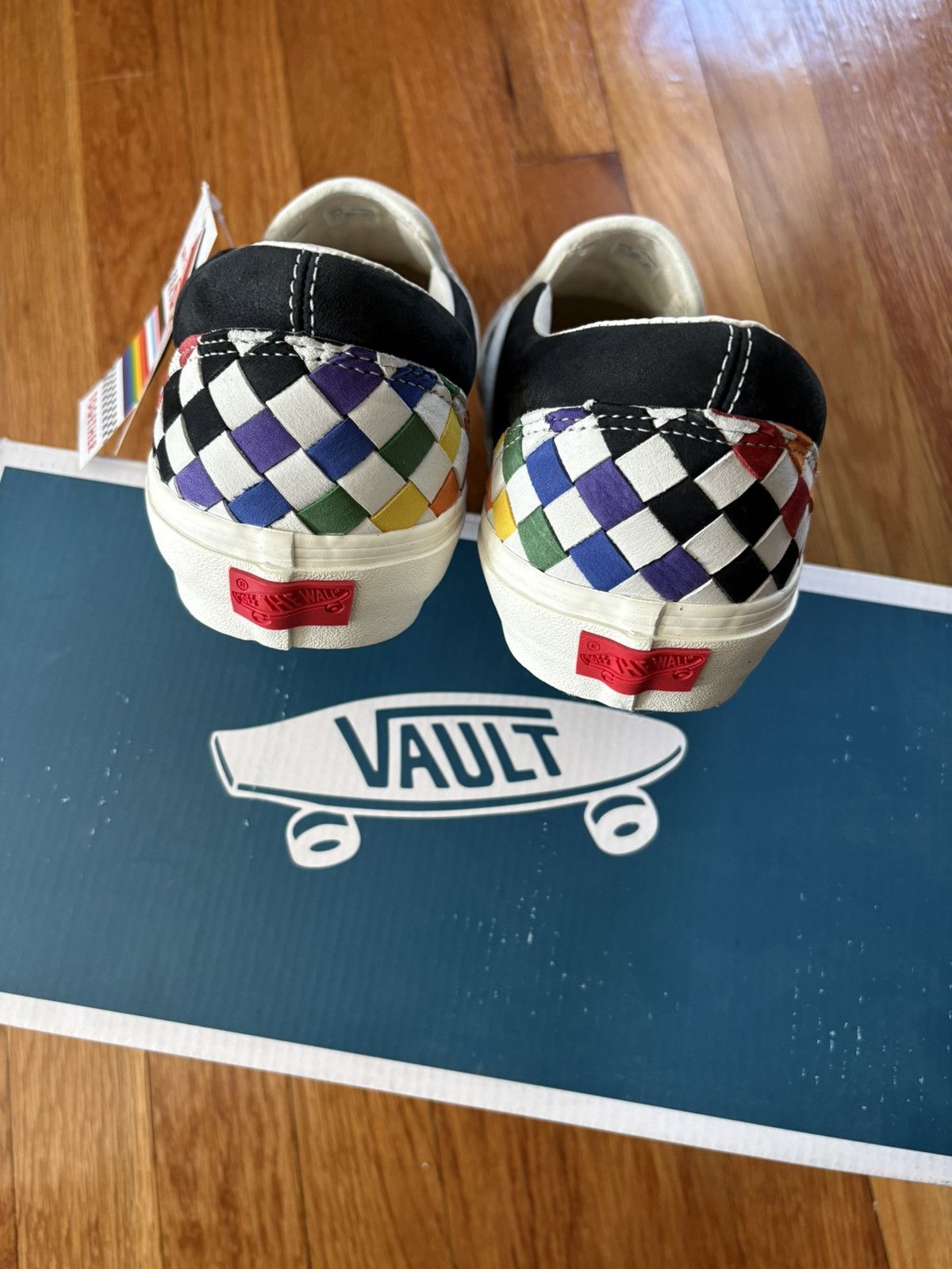 Vans Vans Vault Classic Slip-On VLT LX Pride Rainbow 11.5 New Size US 11.5 / EU 44-45 - 5 Thumbnail