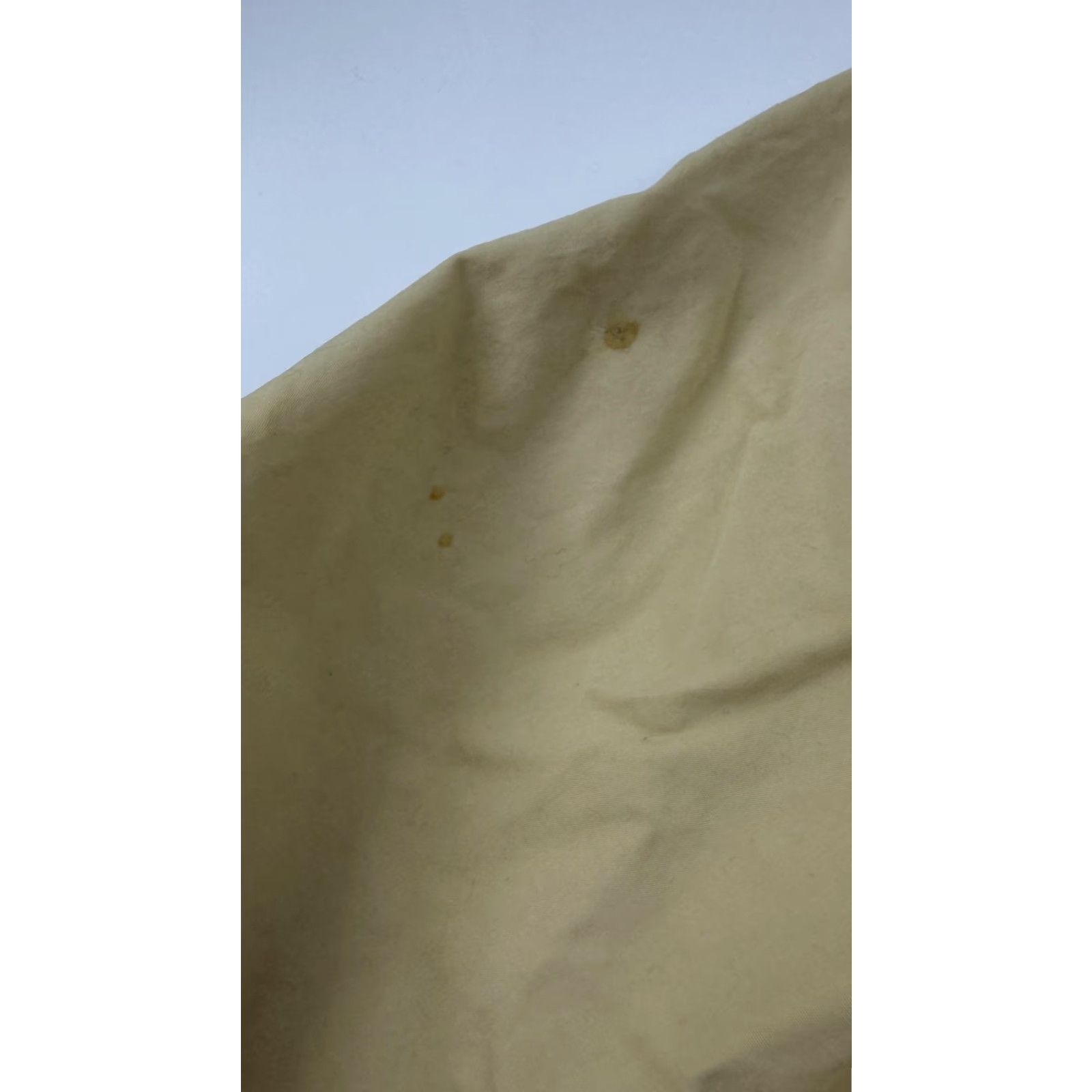 Faconnable Faconnable Jeans Coat Mens Large Beige Cotton Canvas Field Military Jacket Size US 33 - 4 Thumbnail