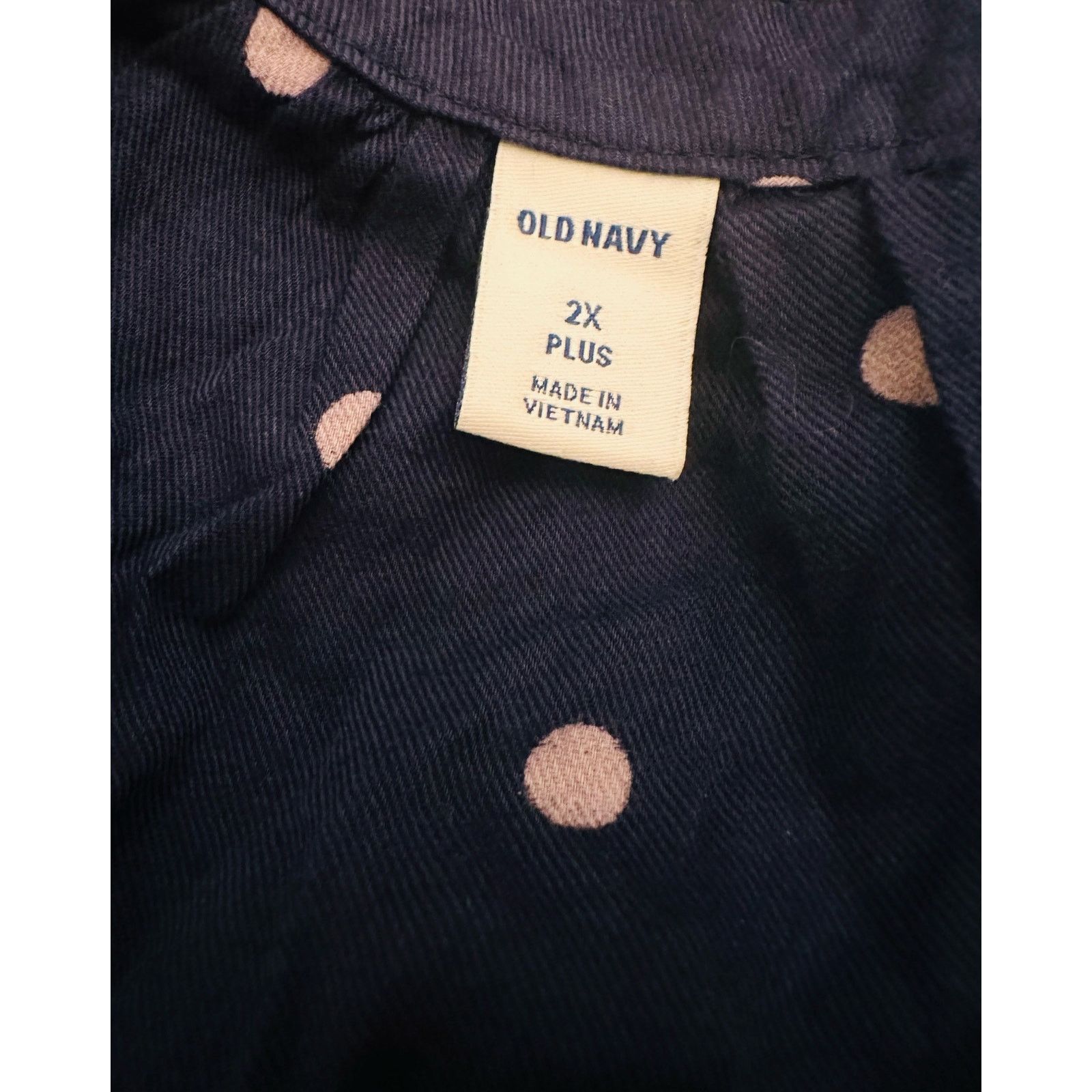 Old Navy EUC Old Navy Polka Dot Tunic Top Size 2X Size XXL / US 16-18 / IT 52-54 - 6 Thumbnail