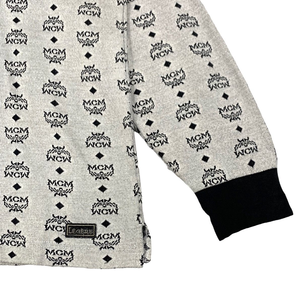 MCM Vintage MCM Legere Full Print Collar Sweatshirt Size M Size US M / EU 48-50 / 2 - 6 Thumbnail