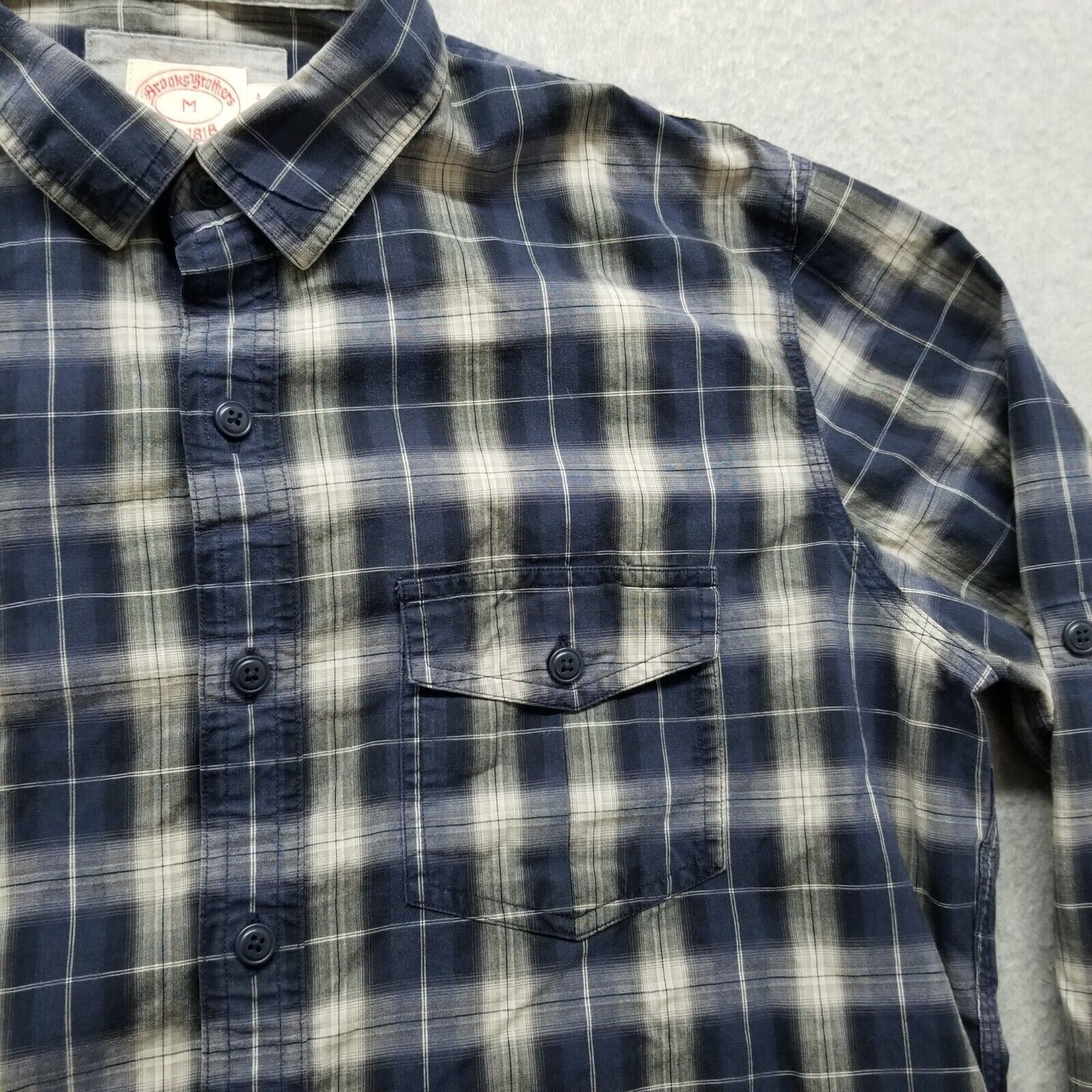 Brooks Brothers Brooks Brothers Shirt Mens Plaid Button Up Long Sleeve Size US M / EU 48-50 / 2 - 6 Thumbnail