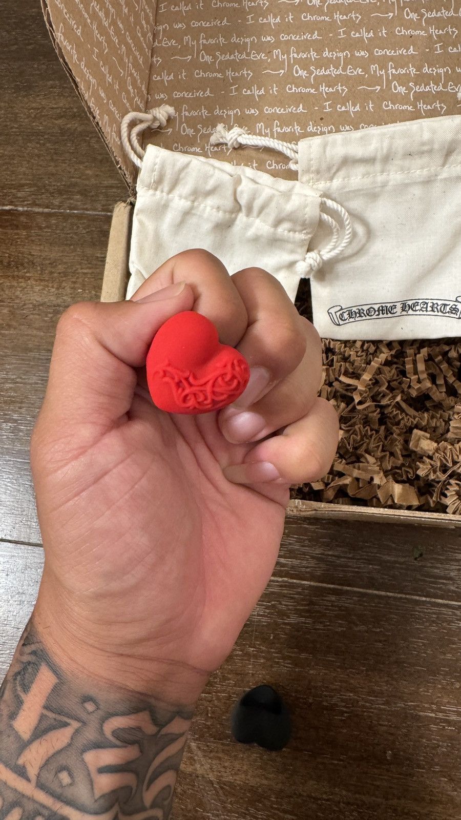 Chrome Hearts CHROME HEARTS HEART RING Size ONE SIZE - 3 Thumbnail