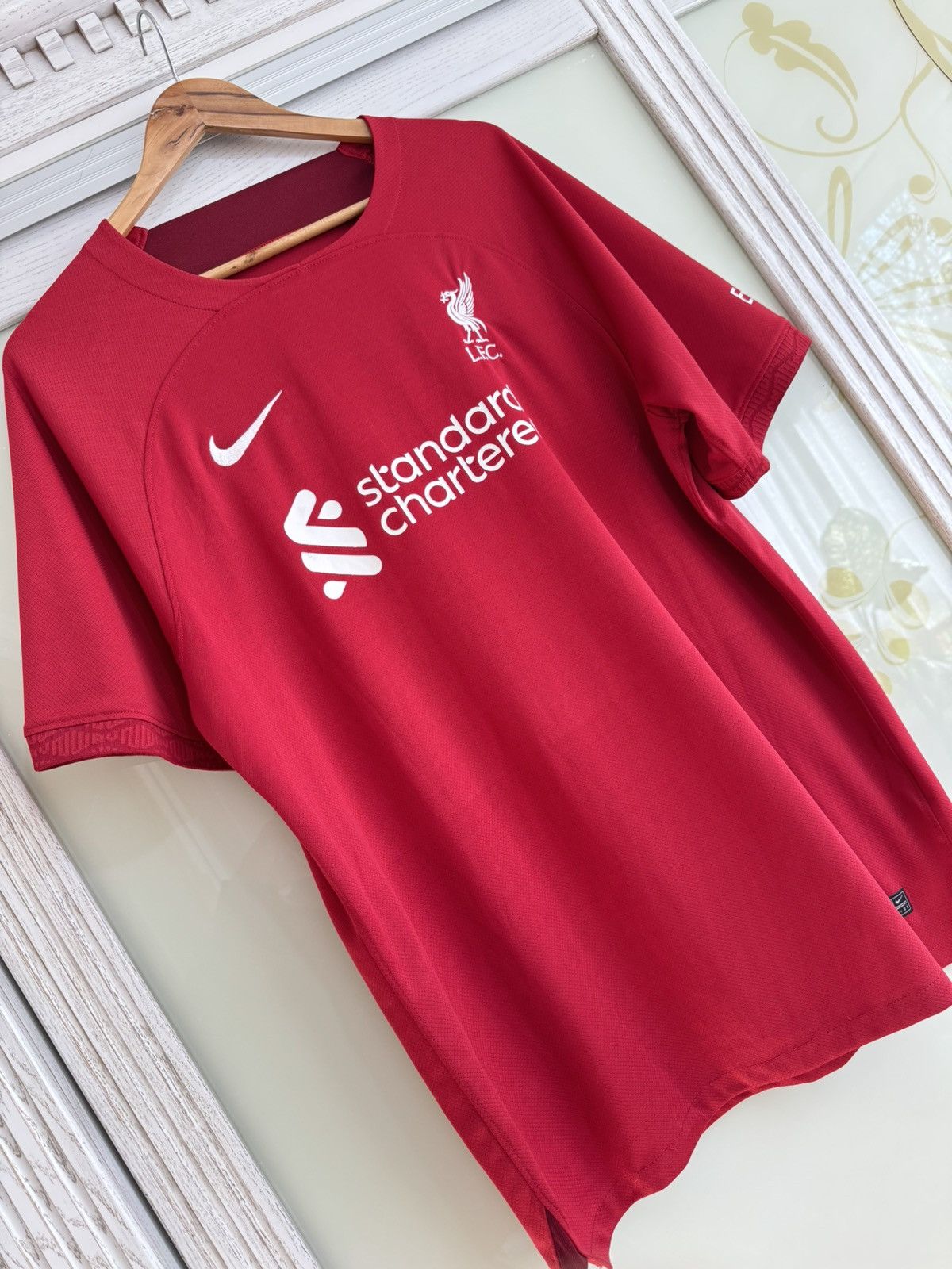 Nike Luis Diaz #23 Liverpool 2022-2023 Home Soccer Jersey Kit Size US XXL / EU 58 / 5 - 5 Thumbnail