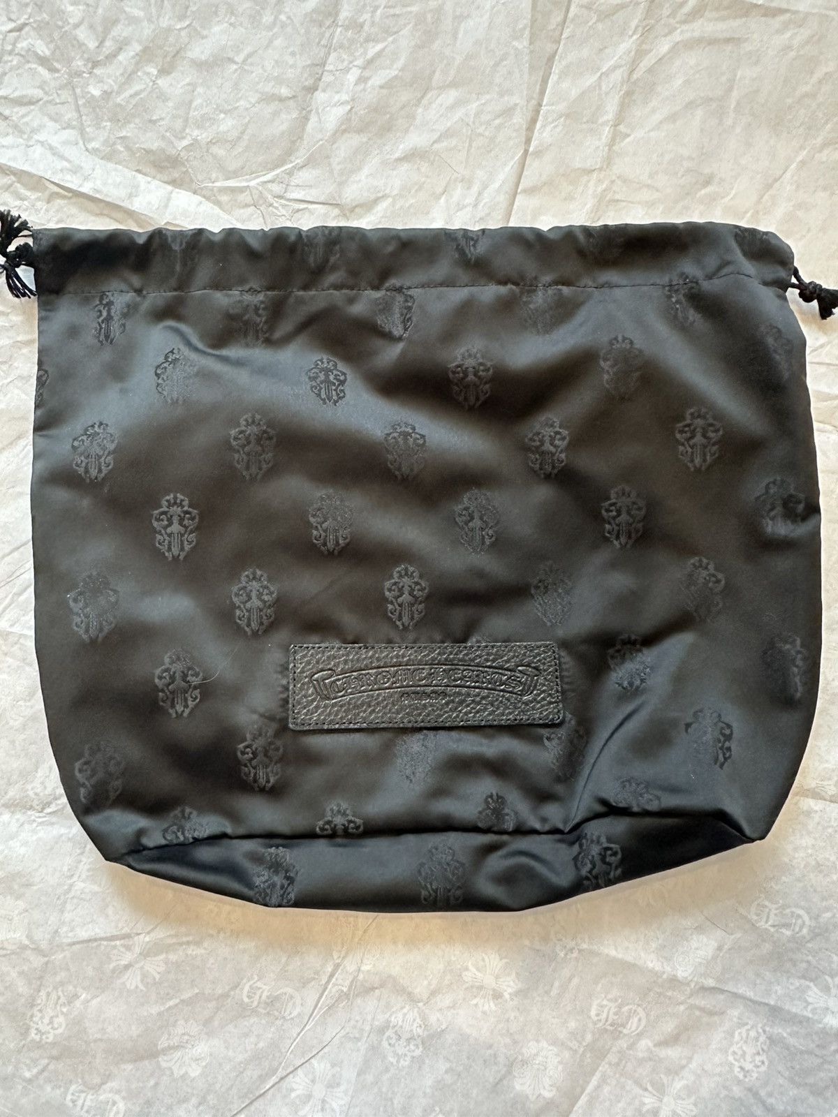 Chrome Hearts Chrome Hearts Nylon Tonal Monogram Cross Grinds Mini Handbag Size ONE SIZE - 12 Thumbnail