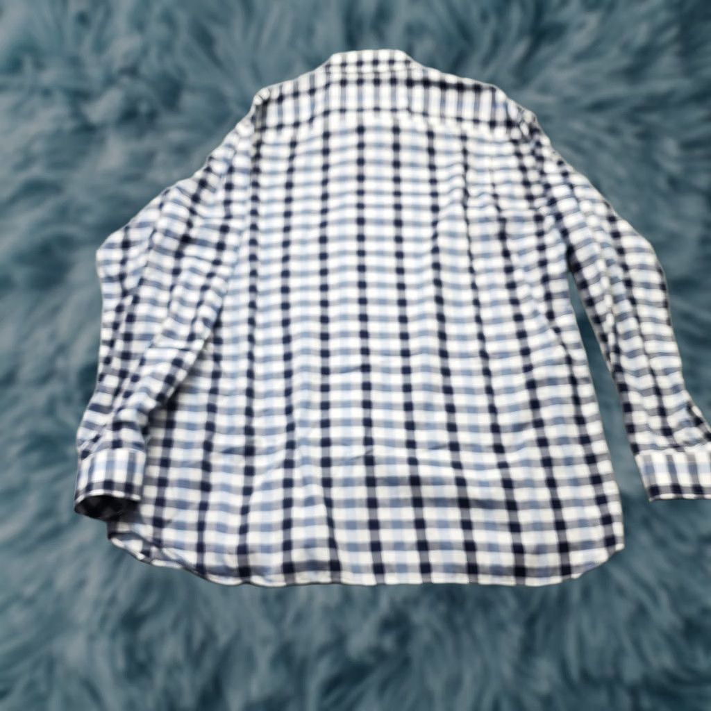 Vintage Paul Fredrick Casual Shirt Mens XXLT Multi Plaid Long Sleeve Button Up Size US XXL / EU 58 / 5 - 1 Thumbnail