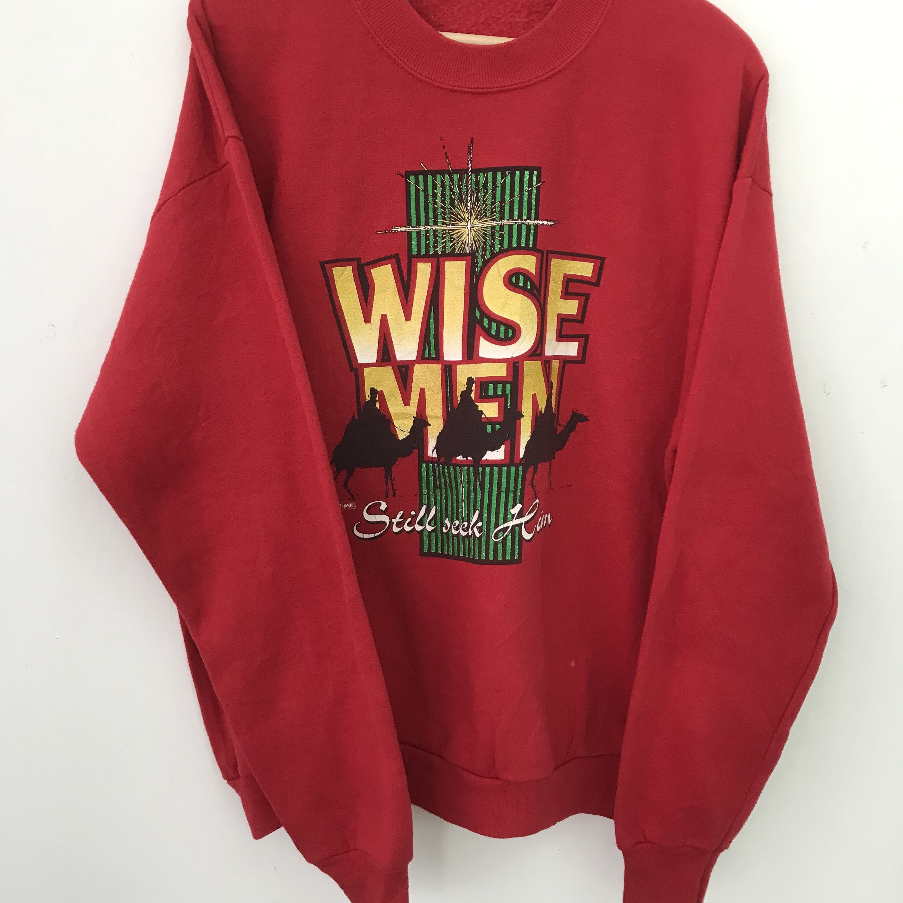 Vintage Vintage Wise Men Still Seek Him - 554 Size US L / EU 52-54 / 3 - 6 Thumbnail