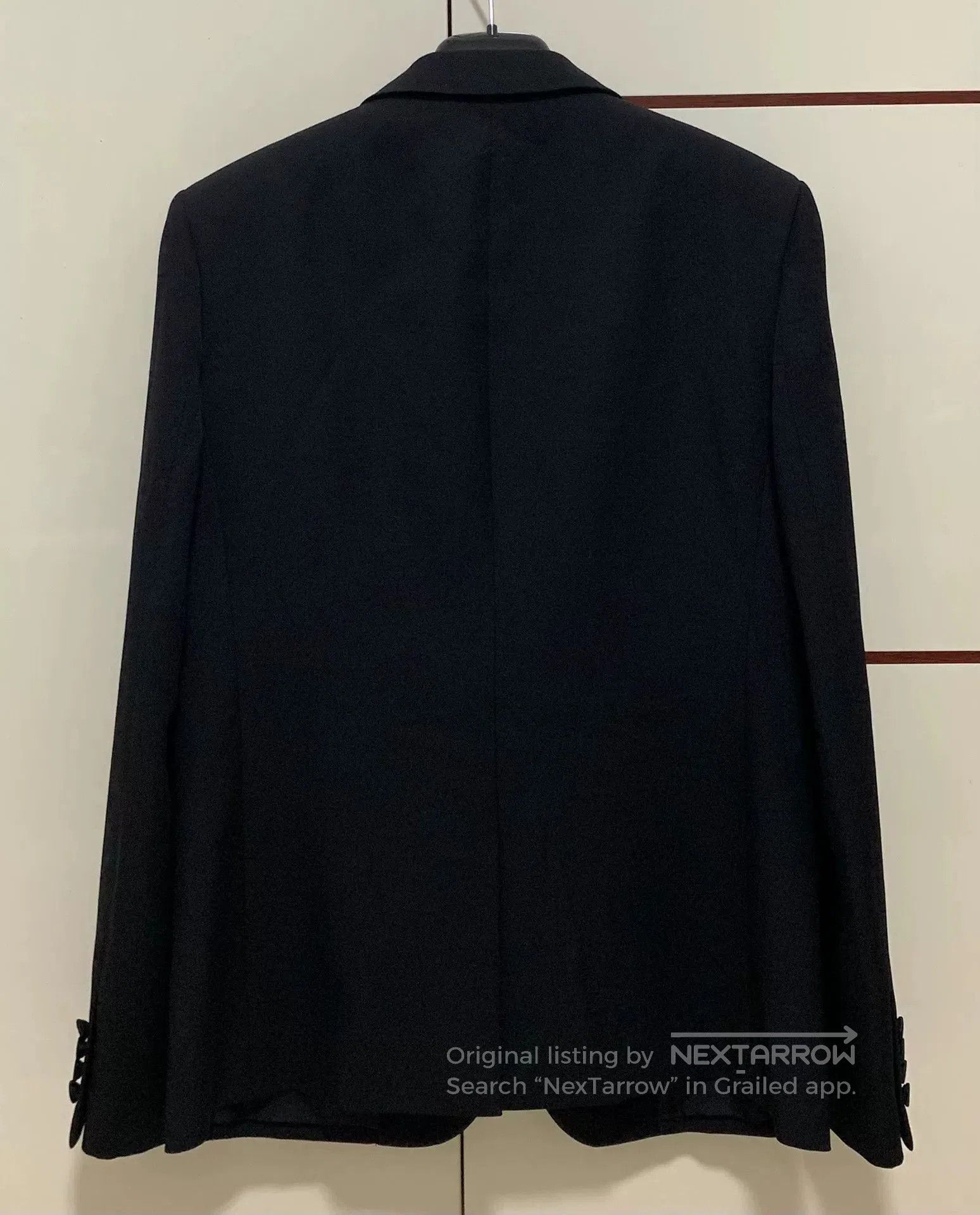 Saint Laurent Paris Saint Laurent Black Smoking Jacket. Size US M / EU 48-50 / 2 - 2 Thumbnail