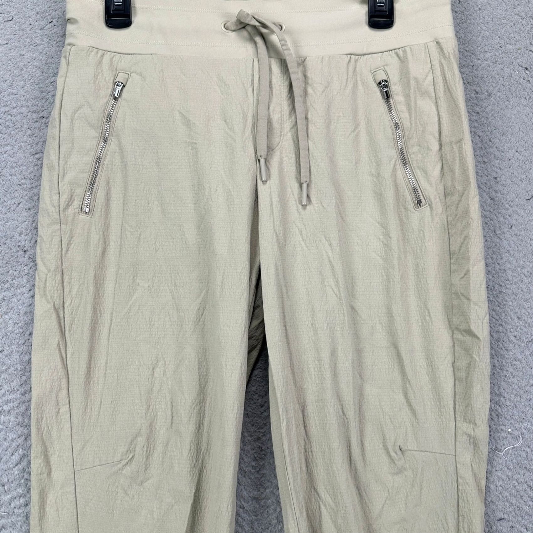 Athleta Athleta Sweatpants Jogger Womens 8 Gray Beige Lightweight Performance Stretch Tech Pants Casual Activewear Size 30" / US 8 / IT 44 - 3 Thumbnail