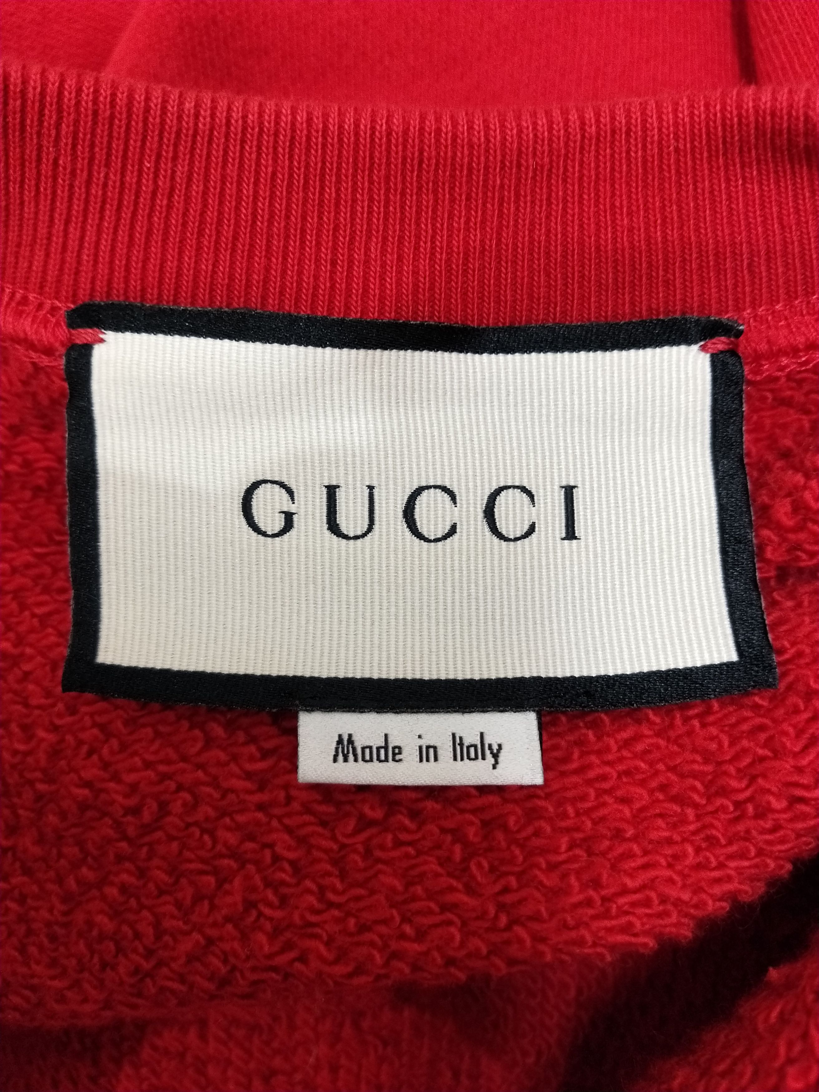 Gucci Panther Logo Sweatshirt Size US XL / EU 56 / 4 - 5 Thumbnail