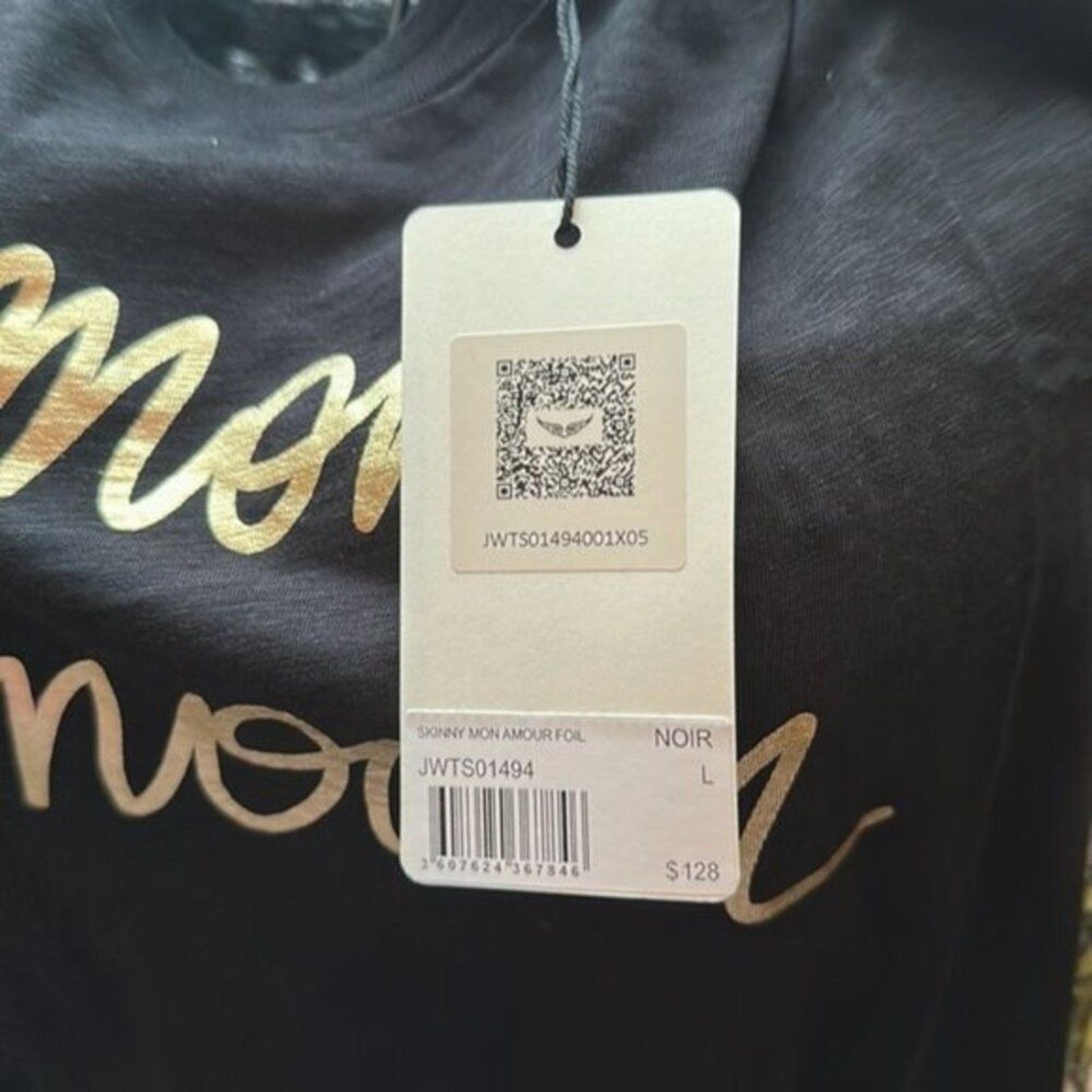 Zadig & Voltaire zadig and voltaire mon foil amour tee M Size M / US 6-8 / IT 42-44 - 6 Thumbnail