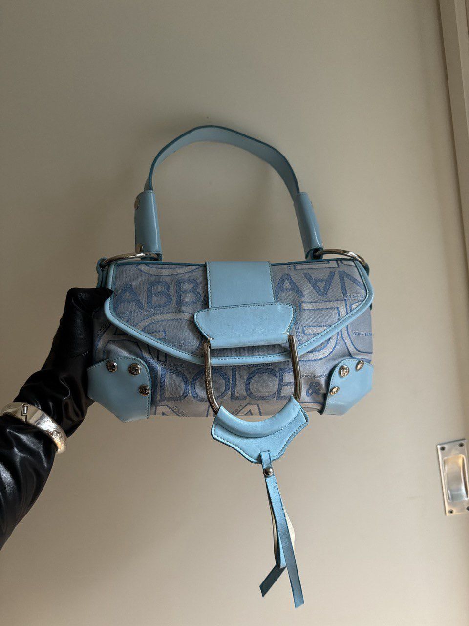 image of Vintage D&g Bag in Blue, Women's