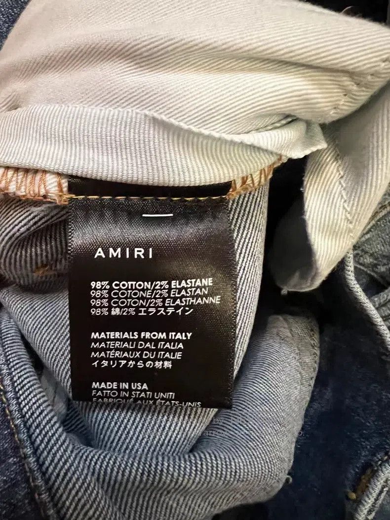Amiri Amiri Classic Collectible Basic Blue Jeans, Size 32 Size US 32 / EU 48 - 5 Thumbnail