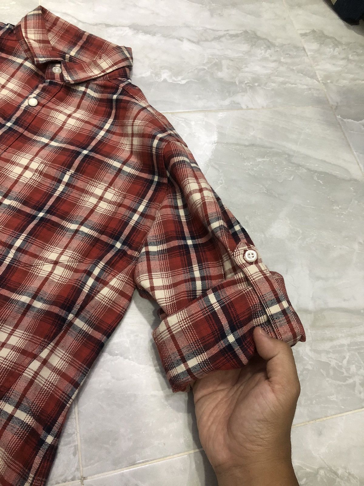 PPFM PPFM TopDollar 30 Pearl Snap Flannel Japan Size US S / EU 44-46 / 1 - 14 Thumbnail
