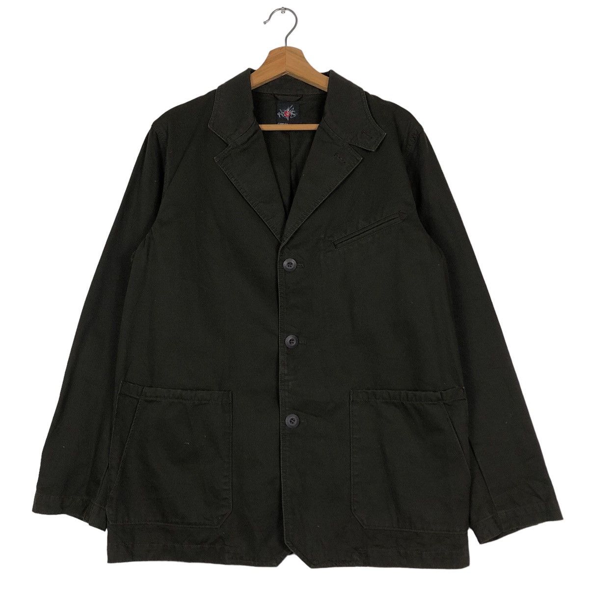 Japanese Brand 🔥Chore Jacket Punk Design Capo Di Pazzo Biker Racer Wear Size US M / EU 48-50 / 2 - 1 Thumbnail