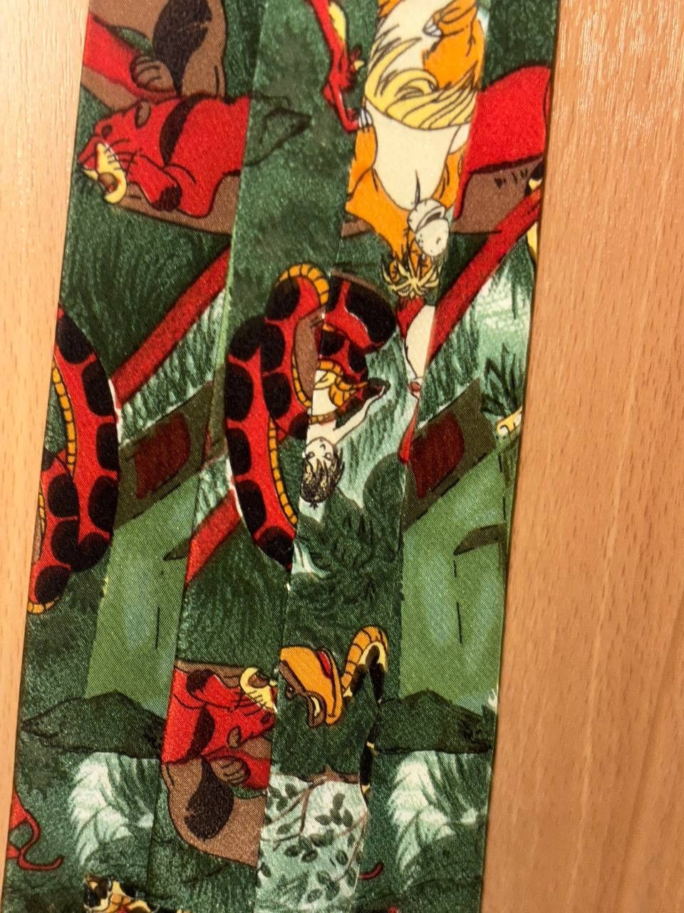 Disney Disney Mowgli silk tie, made in Italy, vintage Size ONE SIZE - 19 Thumbnail