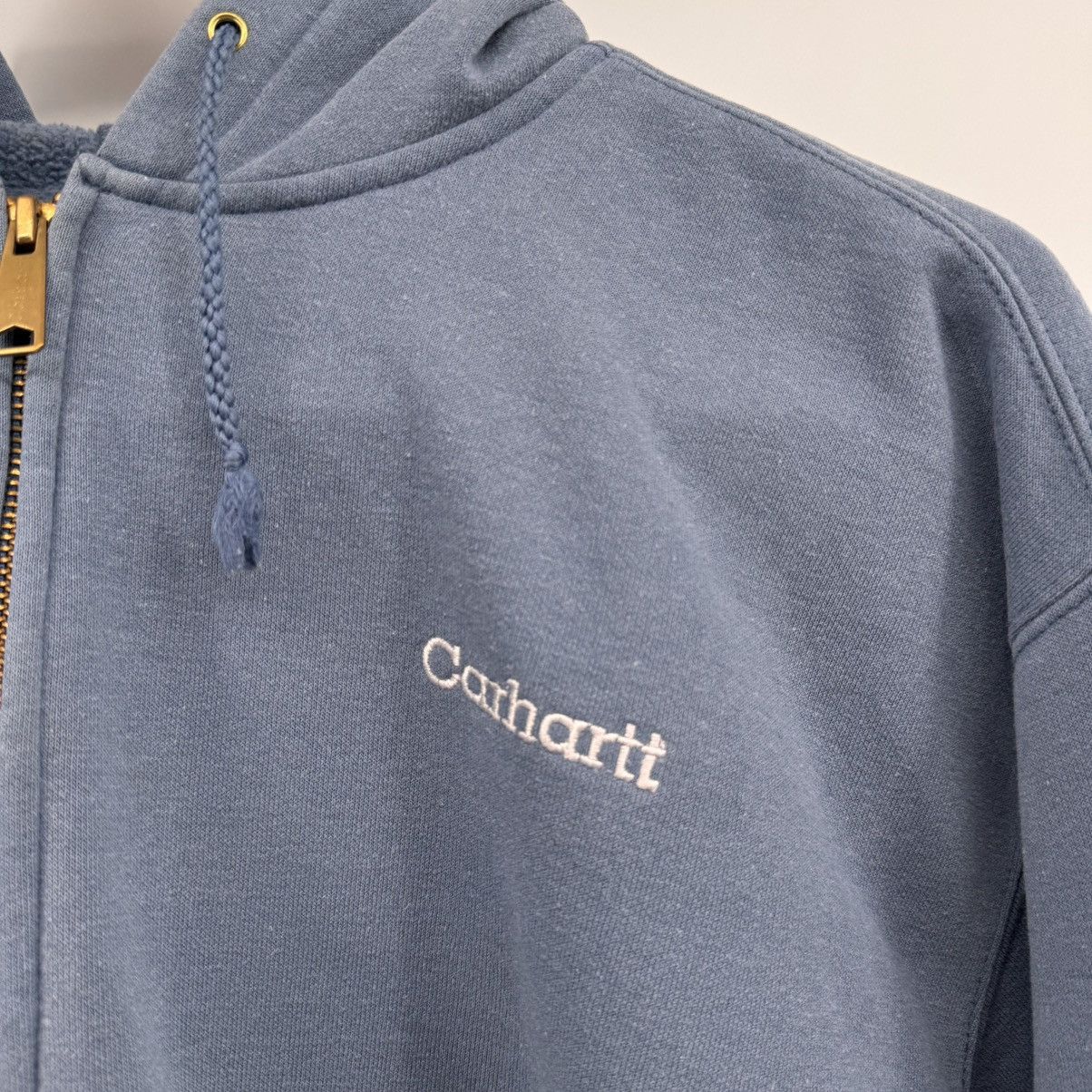 Carhartt Vintage Carhartt Blue Full Zip Hoodie XL Size US XL / EU 56 / 4 - 2 Thumbnail