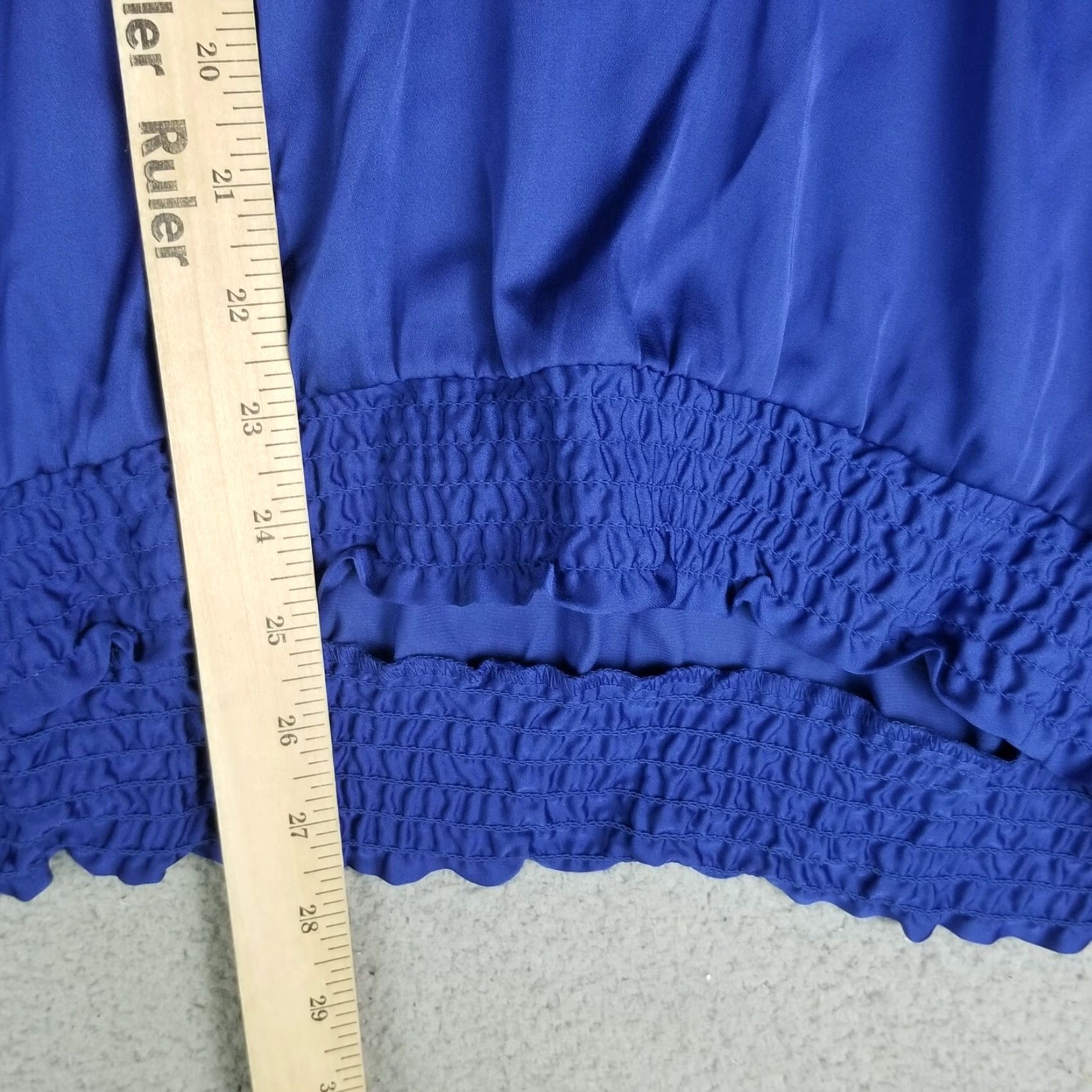Coldwater Creek Coldwater Creek Top Medium 12 Blue Dolman Sleeve Pullover Blouson NWT 9 Size M / US 6-8 / IT 42-44 - 4 Thumbnail