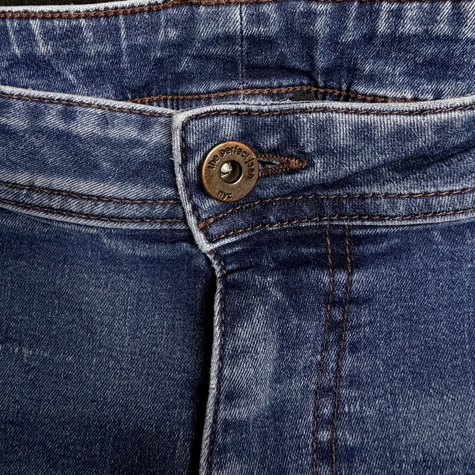 Other The Perfect Jean NYC Men's 42x32 Athletic Fit Blue Jeans Size US 42 / EU 58 - 5 Thumbnail