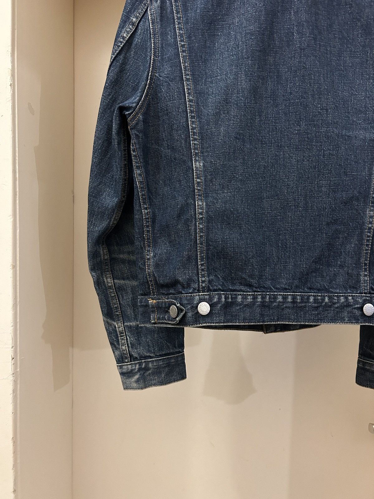 Helmut Lang 1999 raw denim type 3 trucker jacket Size US S / EU 44-46 / 1 - 9 Thumbnail