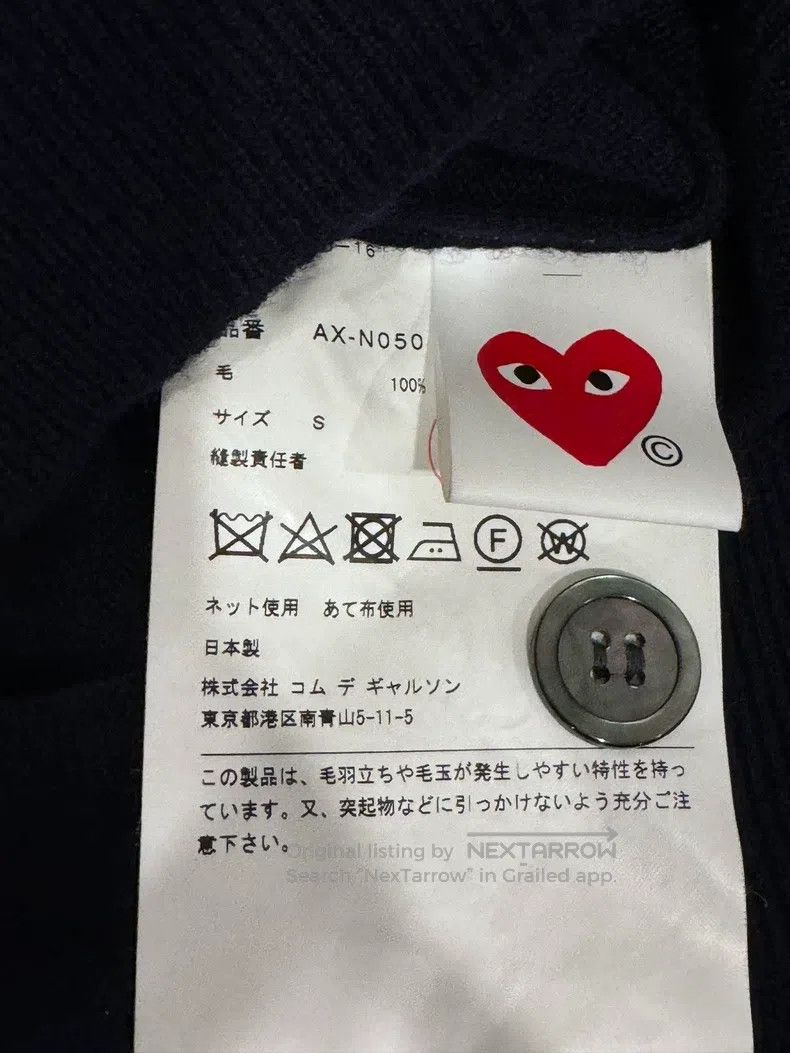 Comme des Garcons Comme Des Garcons Classic Wool Cardigan Size S / US 4 / IT 40 - 5 Thumbnail