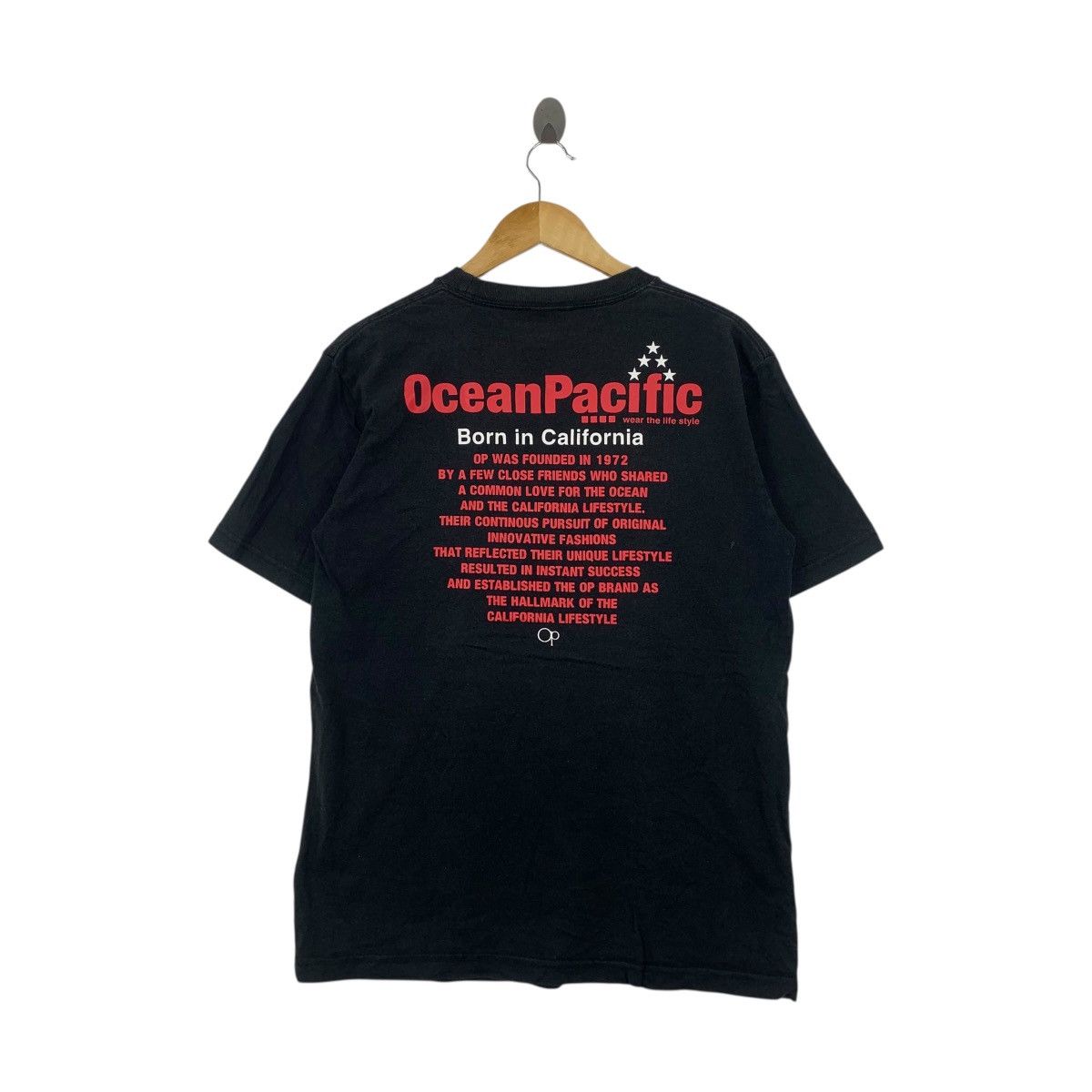 Ocean Pacific OCEAN PACIFIC OP Nova Checks Box Logo Surf Wave Tee Shirt Size US M / EU 48-50 / 2 - 6 Thumbnail